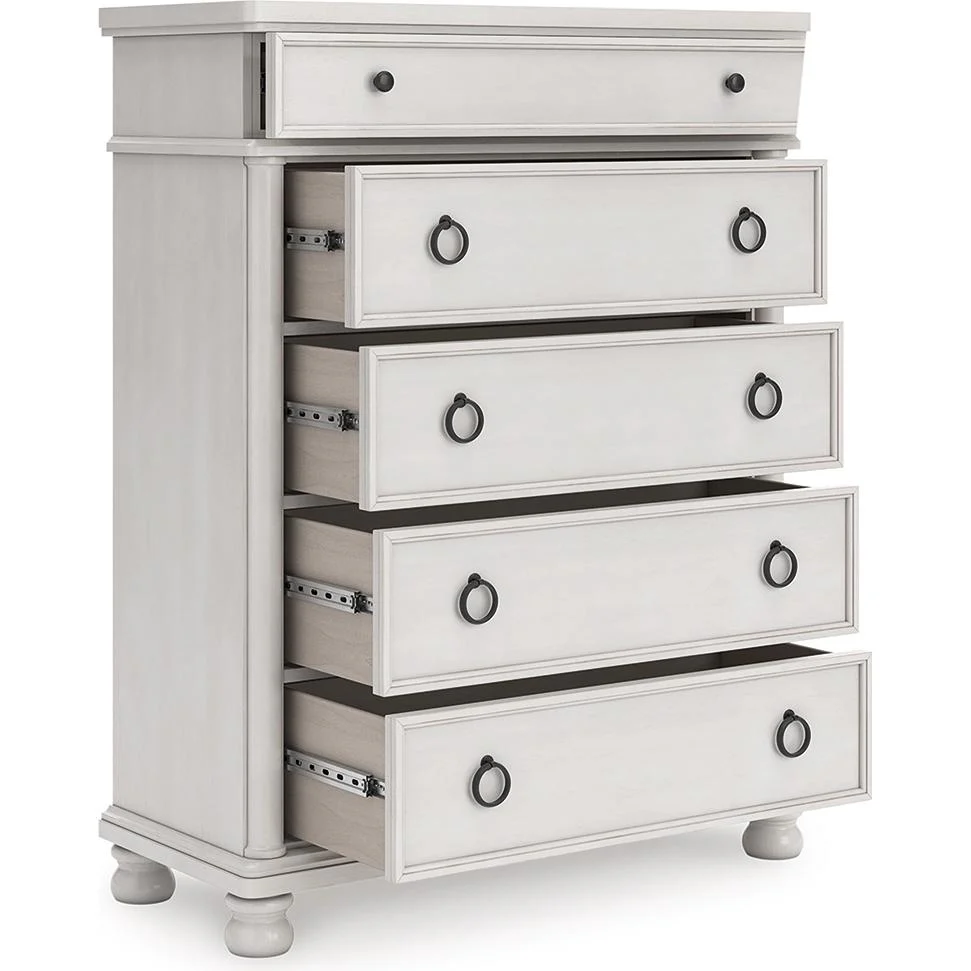 Signature Design by Ashley Rowlenstown PCB823-46 Five Drawer Chest - Image 2