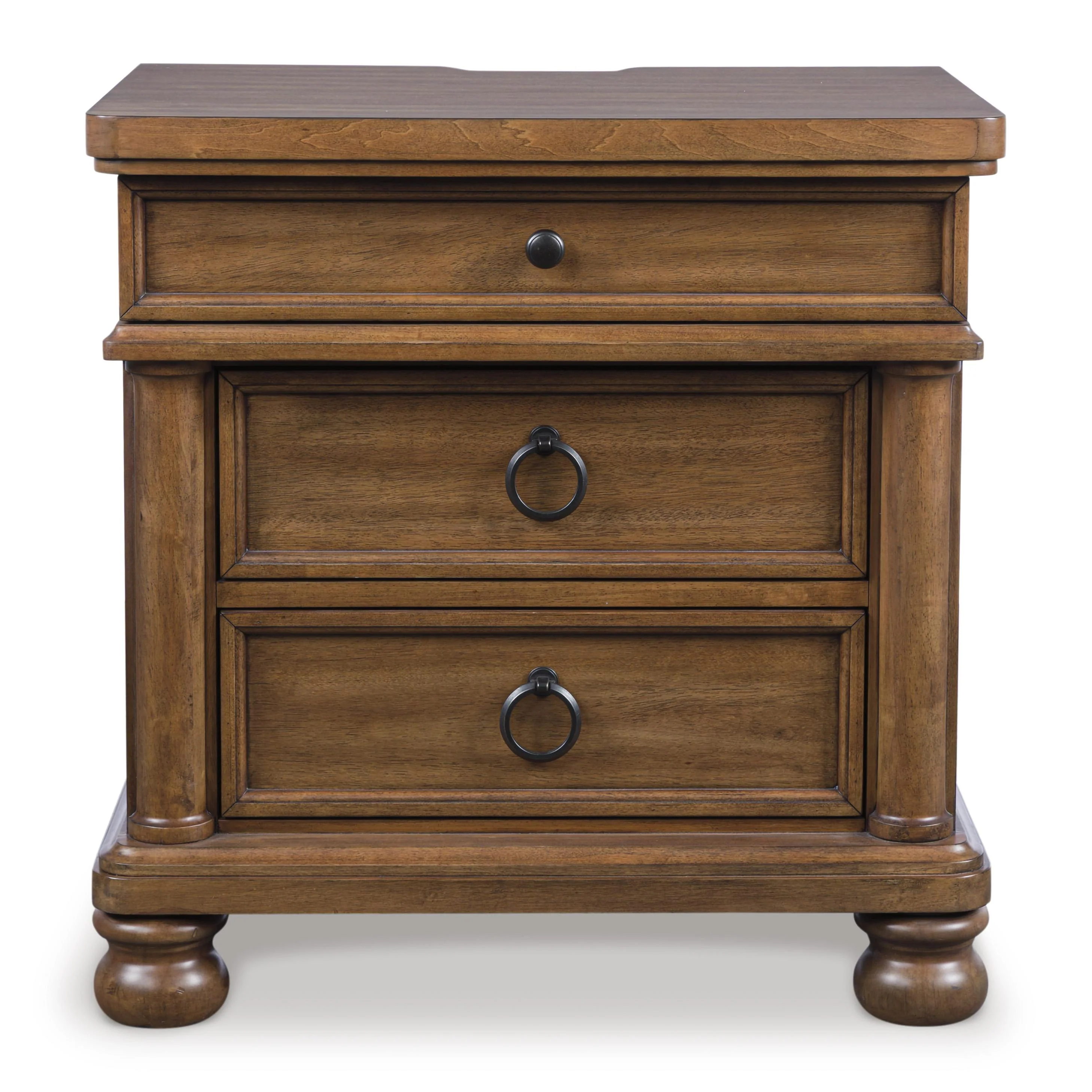 Signature Design by Ashley Rowlenstown PCB824-93 Three Drawer Night Stand - Image 3