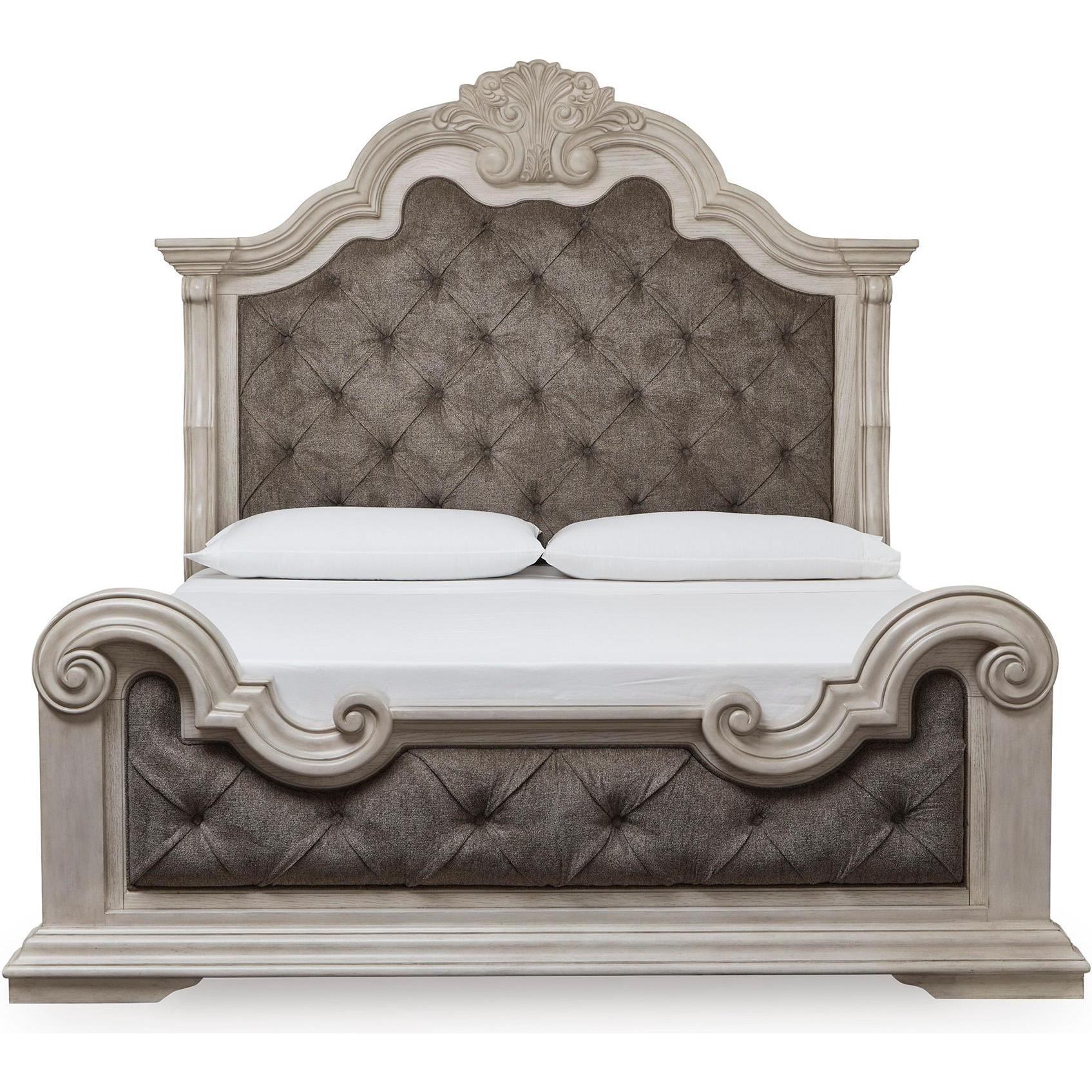 Signature Design by Ashley Bruchandi PCB948B5 California King Upholstered Panel Bed - Image 2