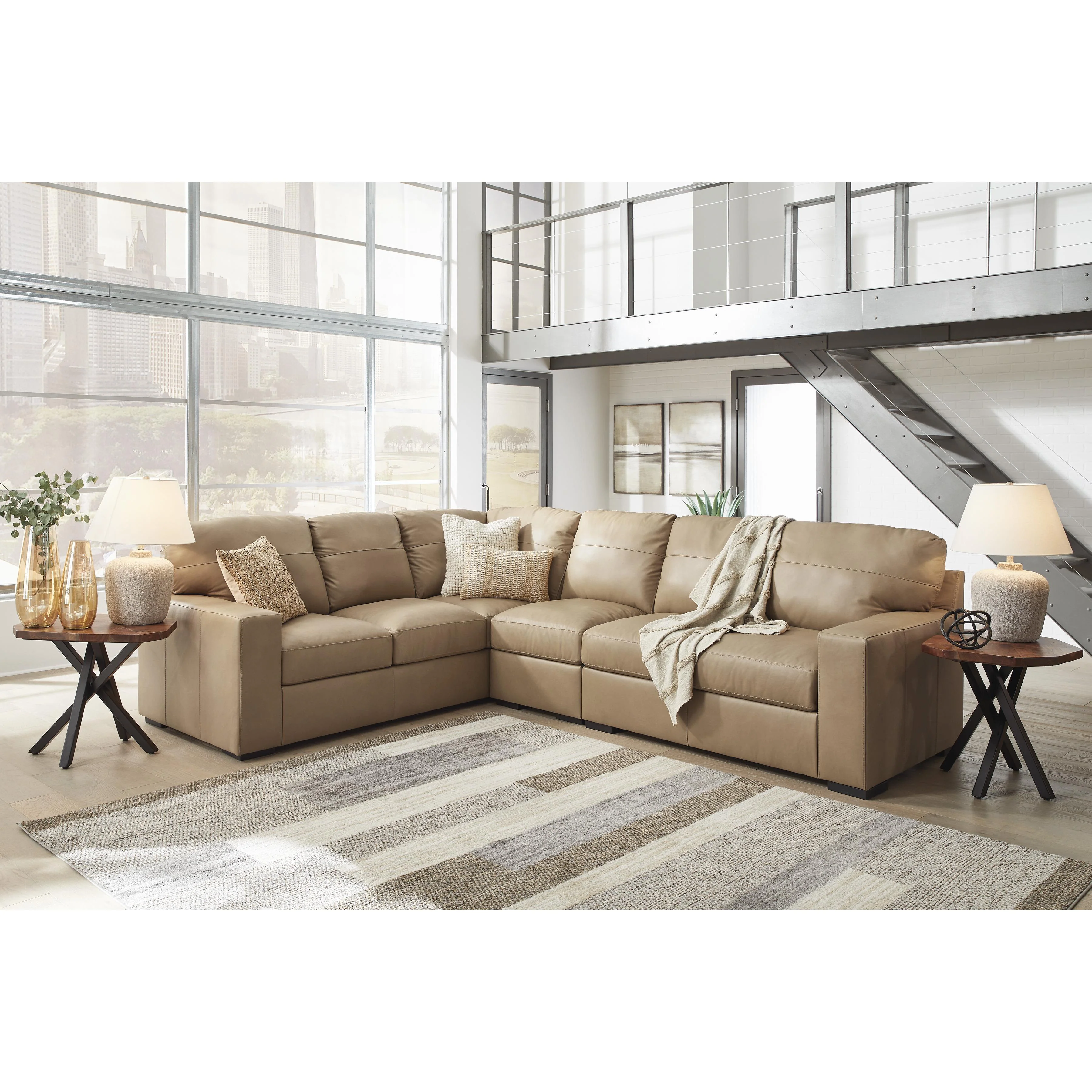Signature Design by Ashley Bandon 38006S3C 3 pc Sectional - Image 3