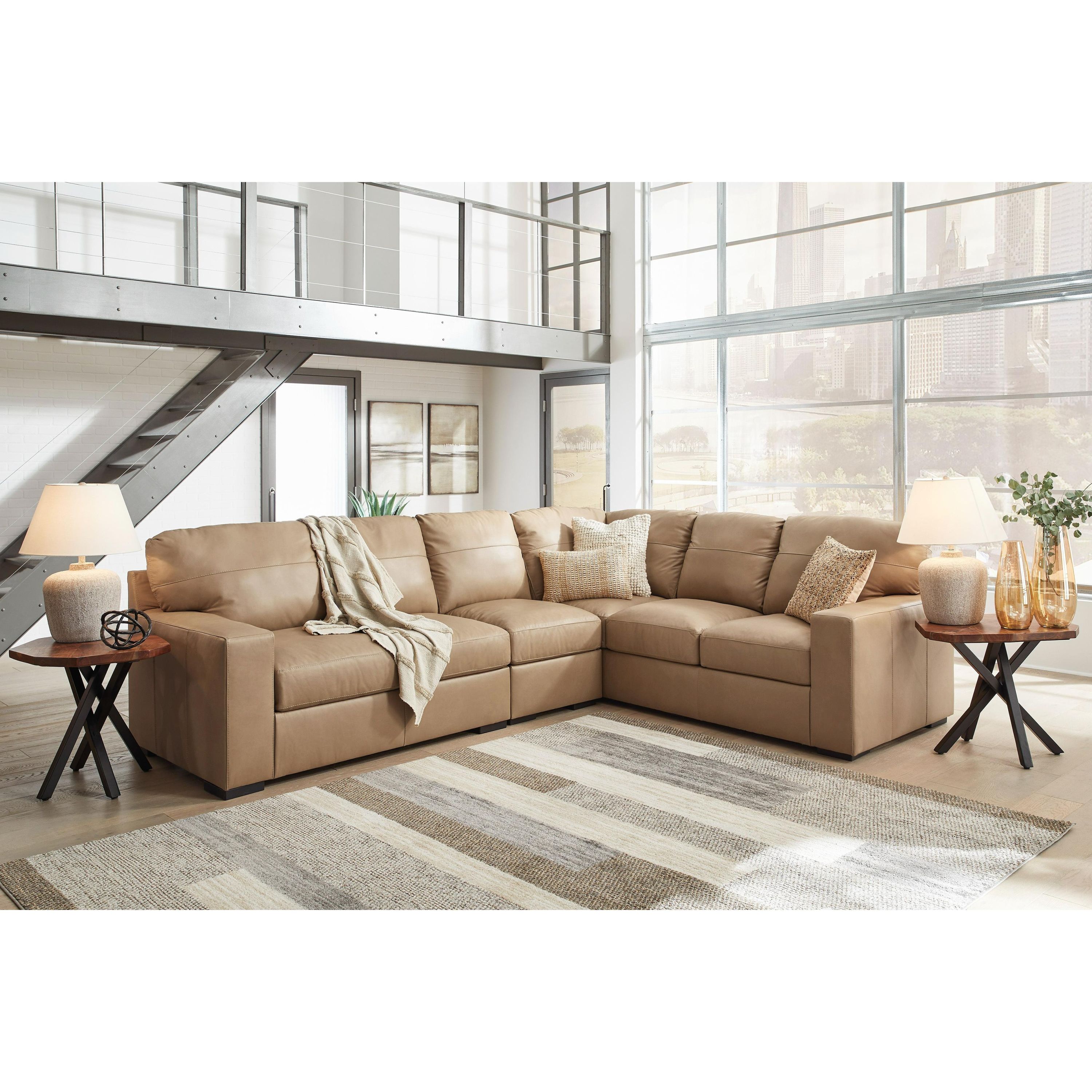 Signature Design by Ashley Bandon 38006S4C 3 pc Sectional - Image 3