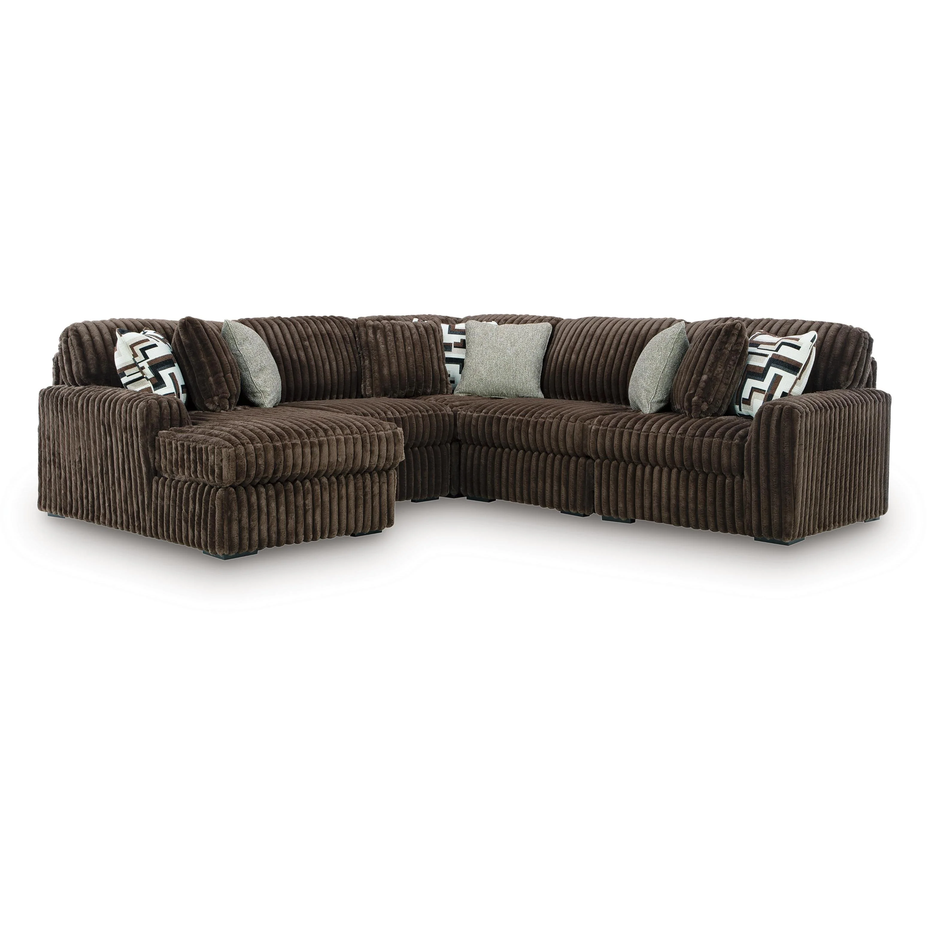 Signature Design by Ashley Midnight-Madness 98104S21 5 pc Sectional with Chaise