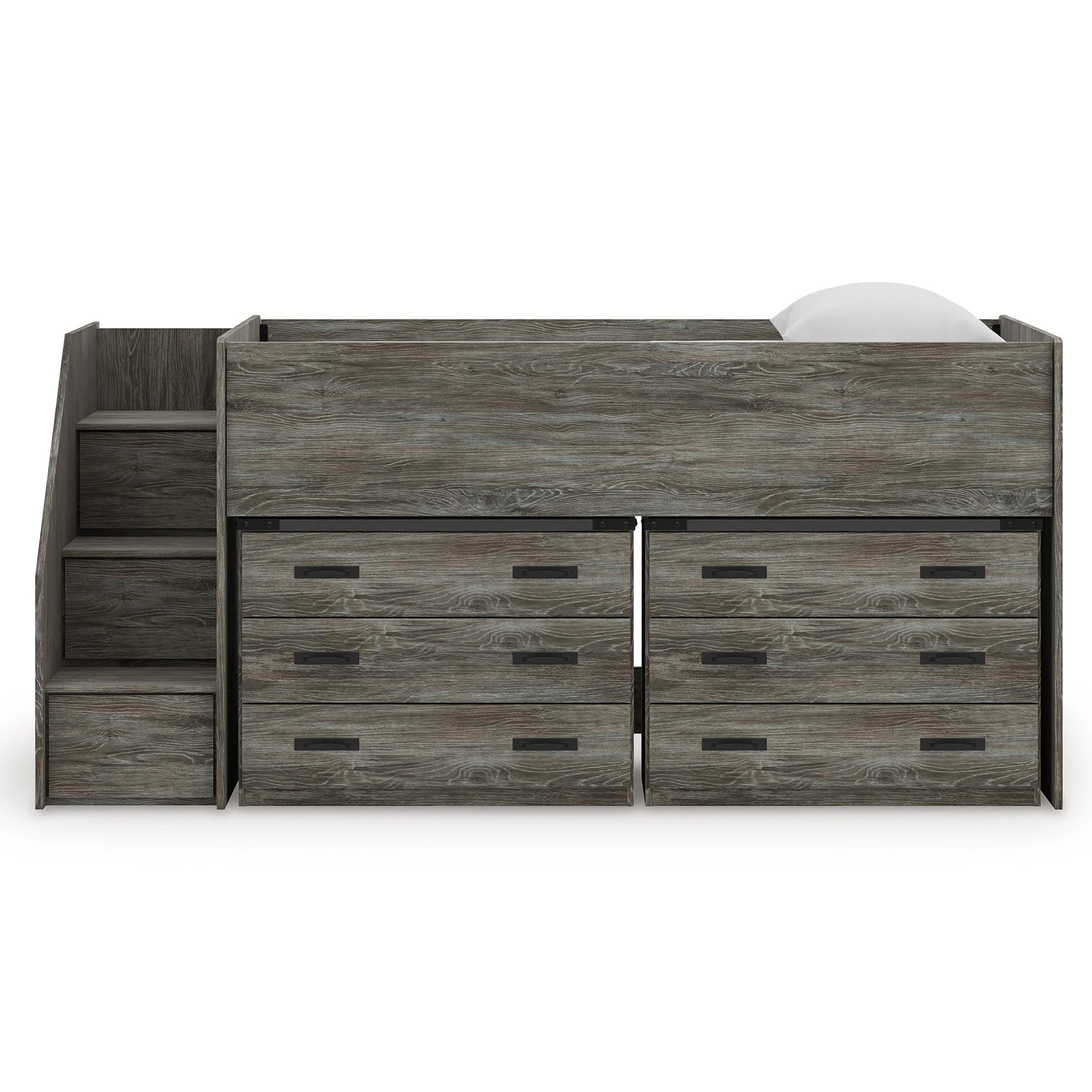 Signature Design by Ashley Frandern B4480B26 Twin Loft Bed with Drawer Storage - Image 3