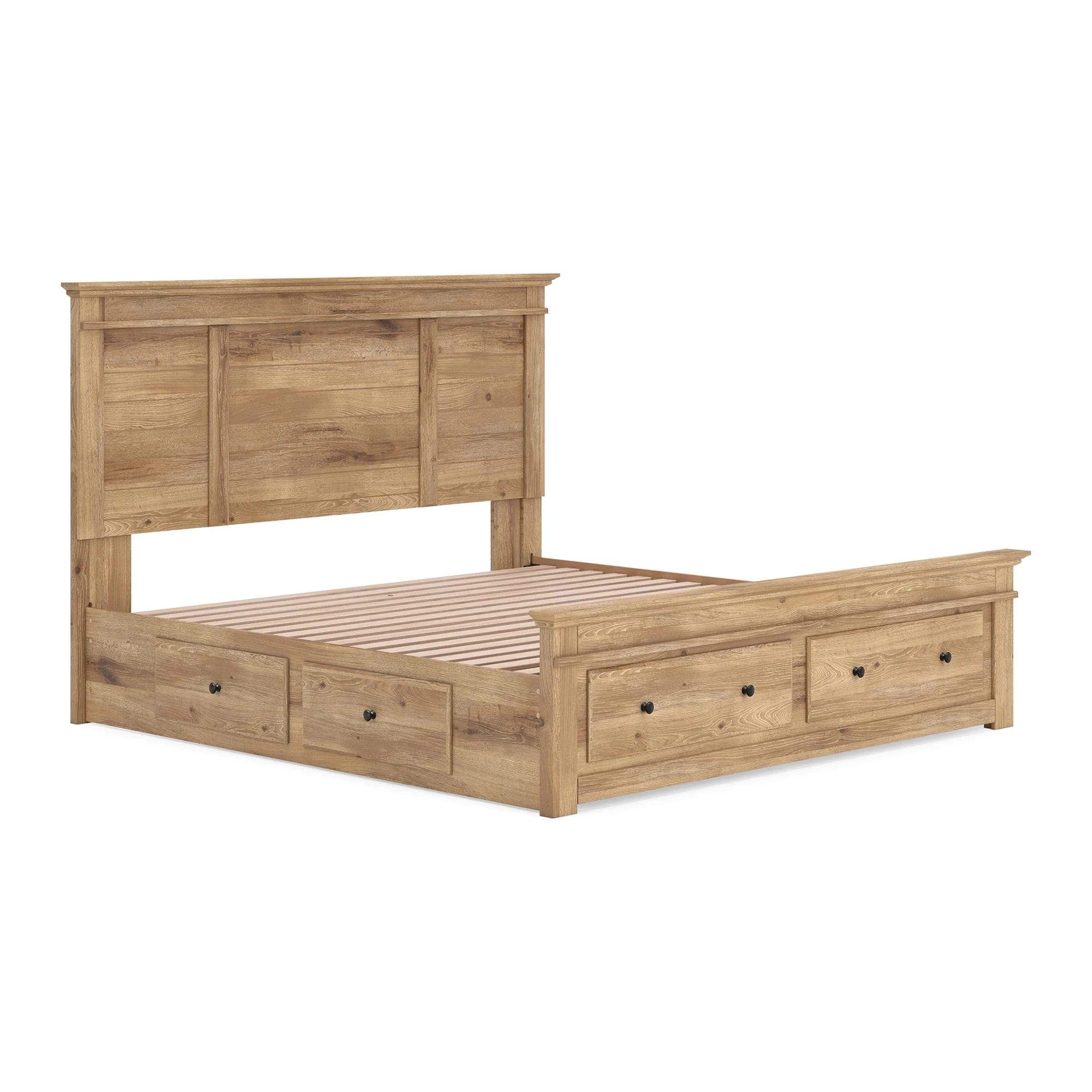 Signature Design by Ashley Makidern PCB1170B15 King Panel Storage Bed - Image 3