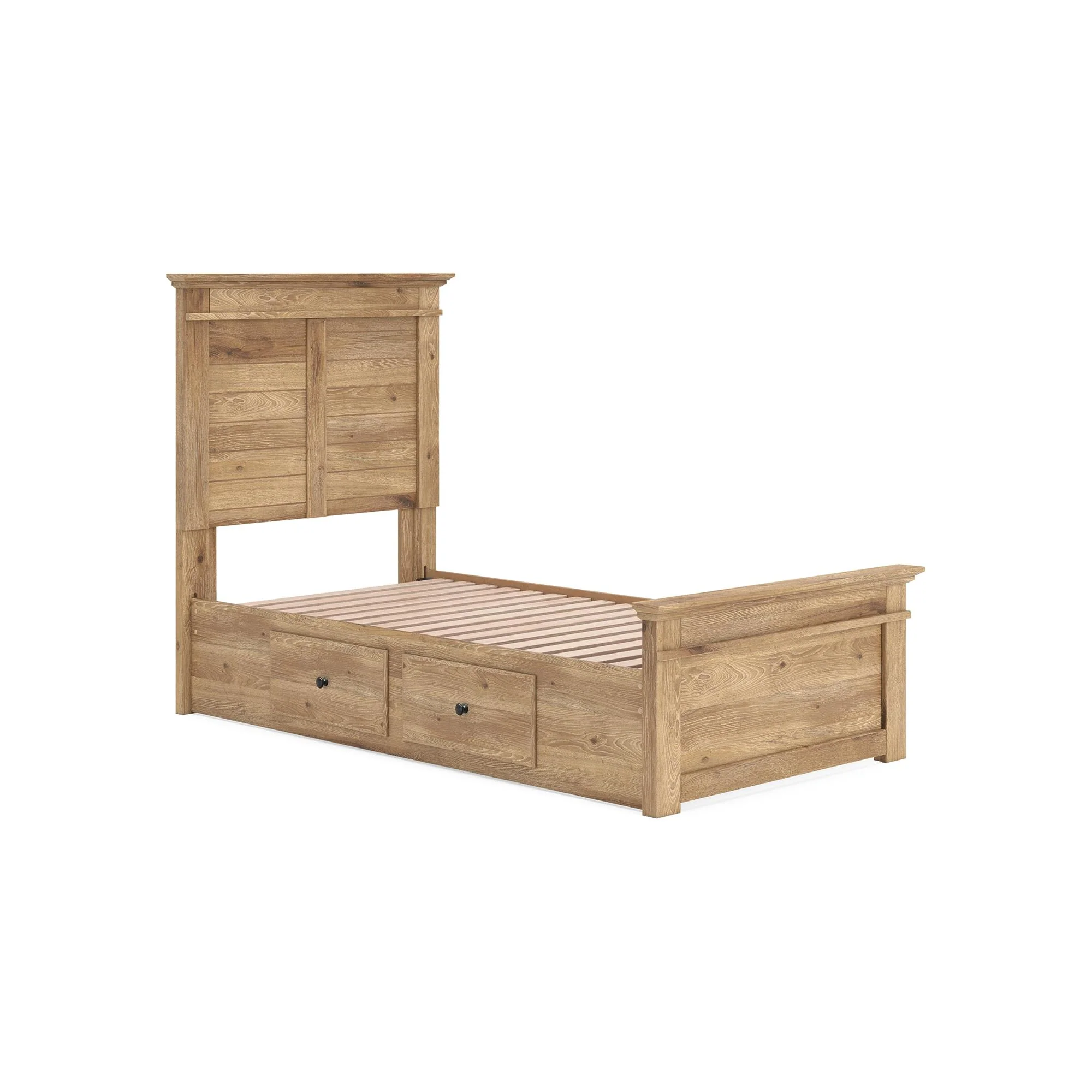 Signature Design by Ashley Makidern PCB1170B26 Twin Panel Storage Bed - Image 3