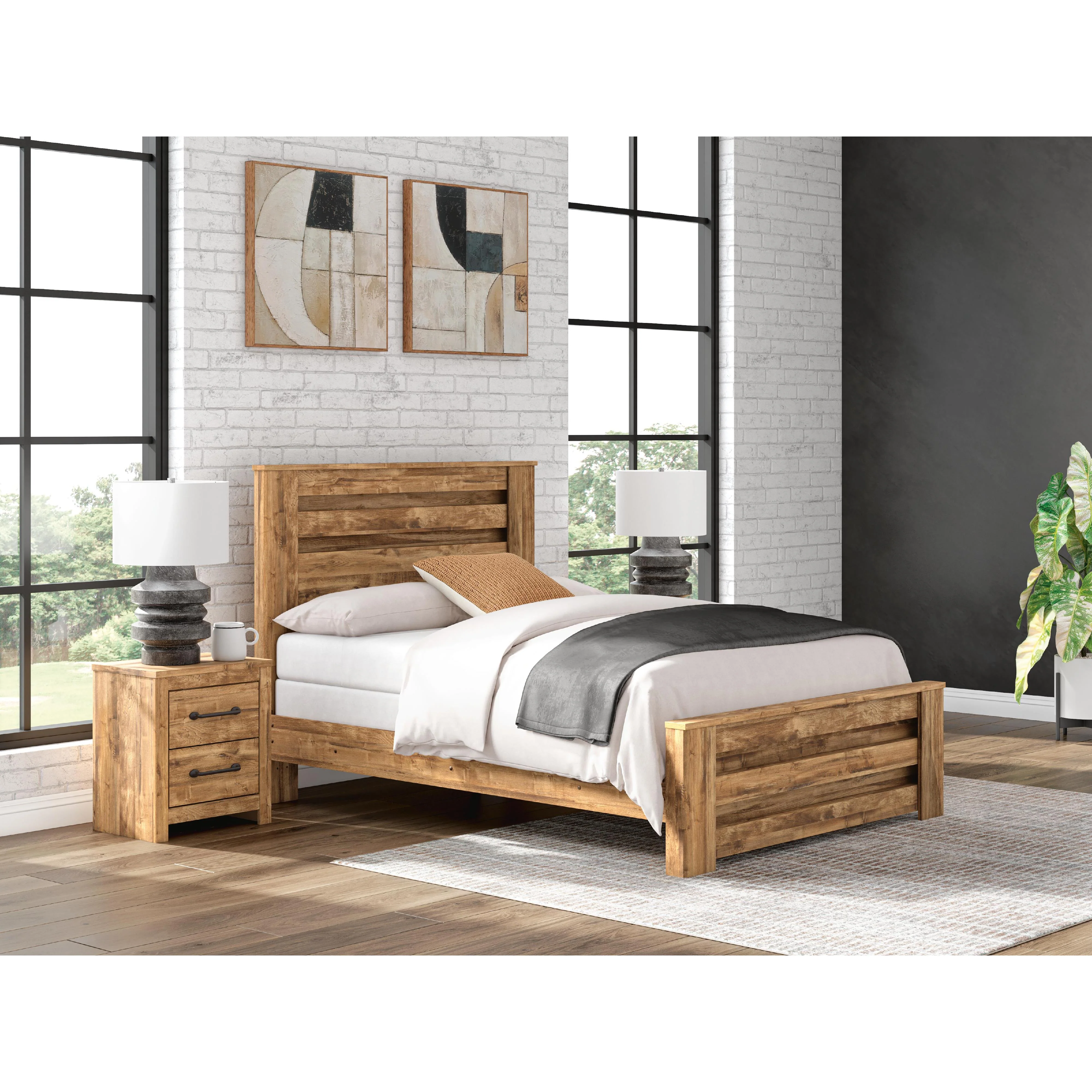 Signature Design by Ashley Maystonna PCB1580B4 Queen Panel Bed - Image 2