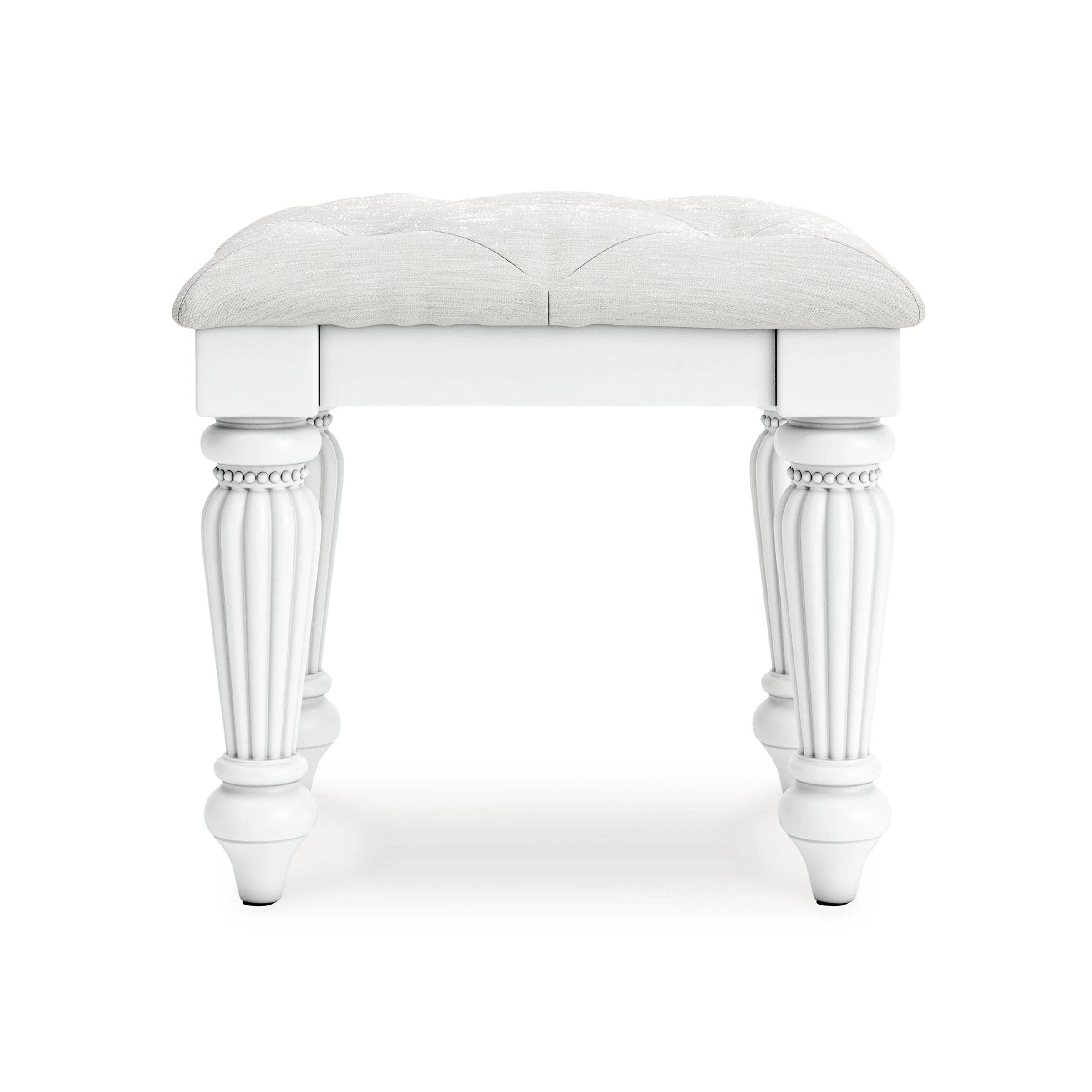 Signature Design by Ashley Kozlani PCB1819-01 Vanity Upholstered Stool