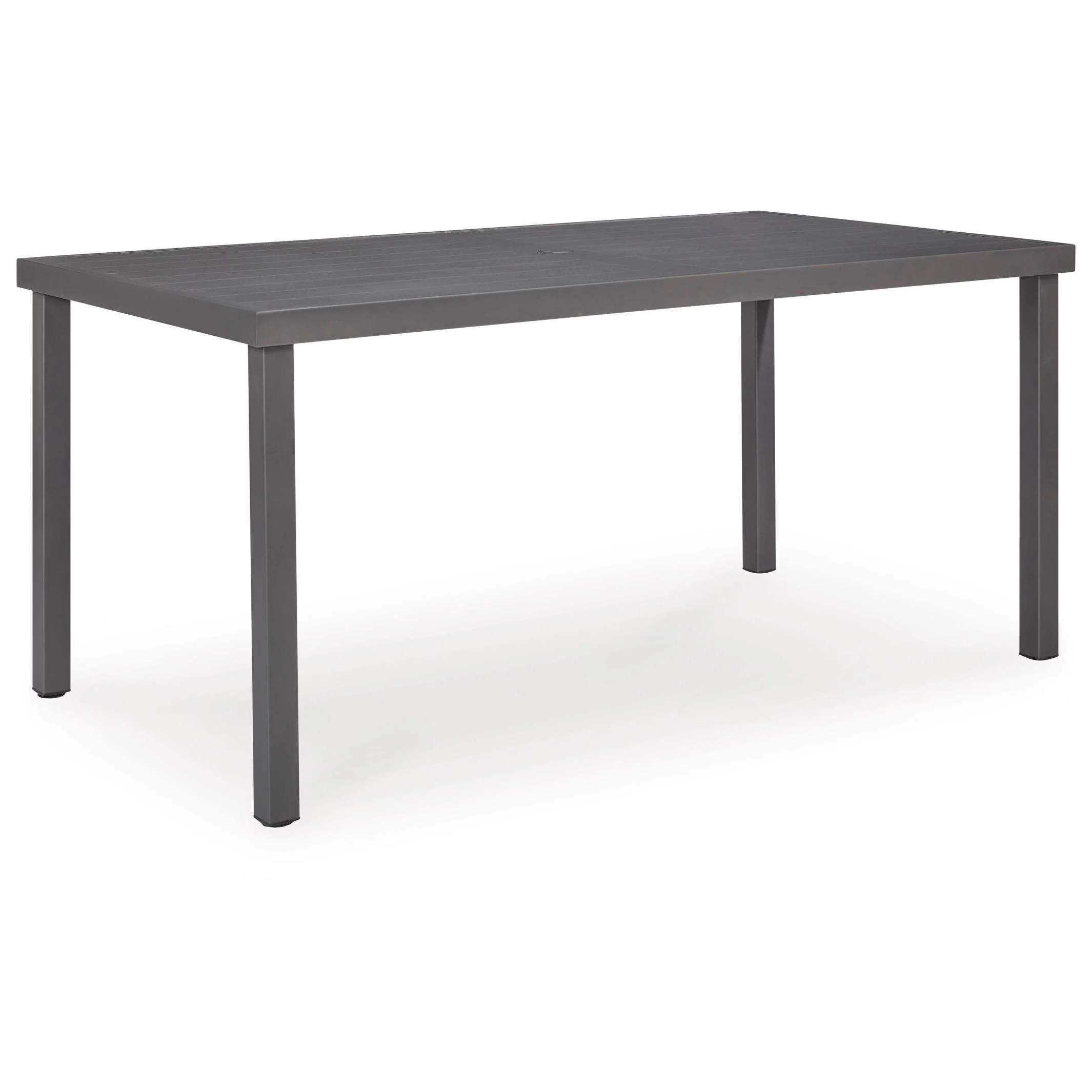 Signature Design by Ashley Rocky Creek PCP326-615 Square Dining Table with Umbrella Option