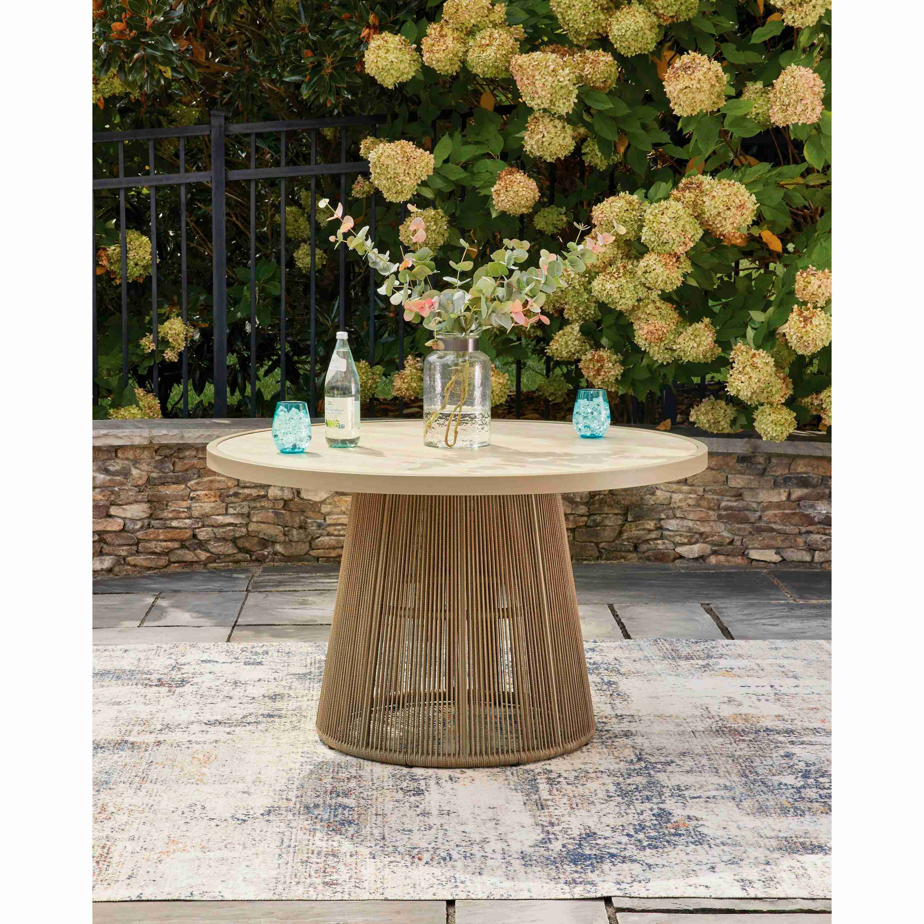Signature Design by Ashley Orchard Beach PCP373P2 Outdoor Dining Table - Image 3