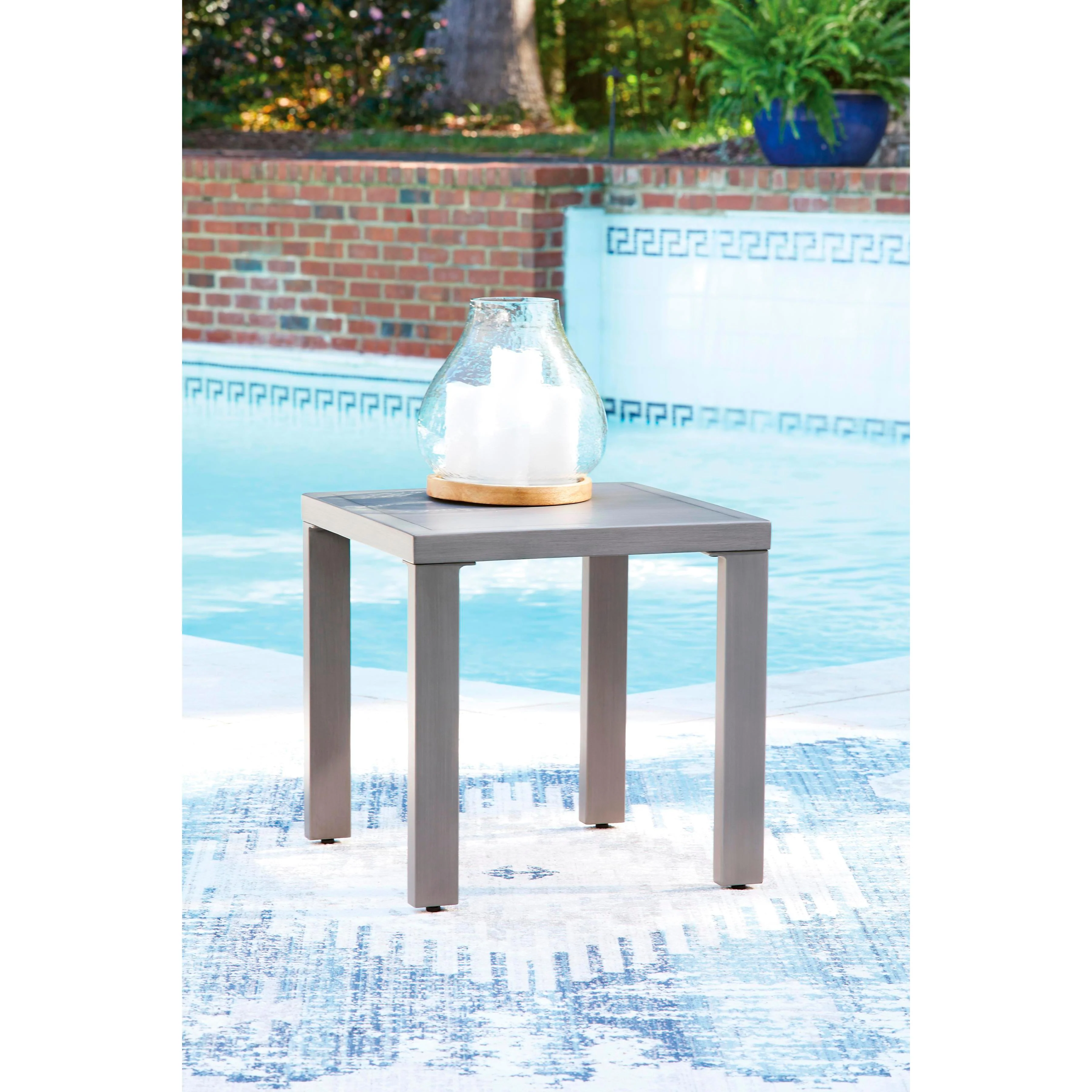 Signature Design by Ashley Half Moon Beach PCP418-702 Square End Table - Image 3