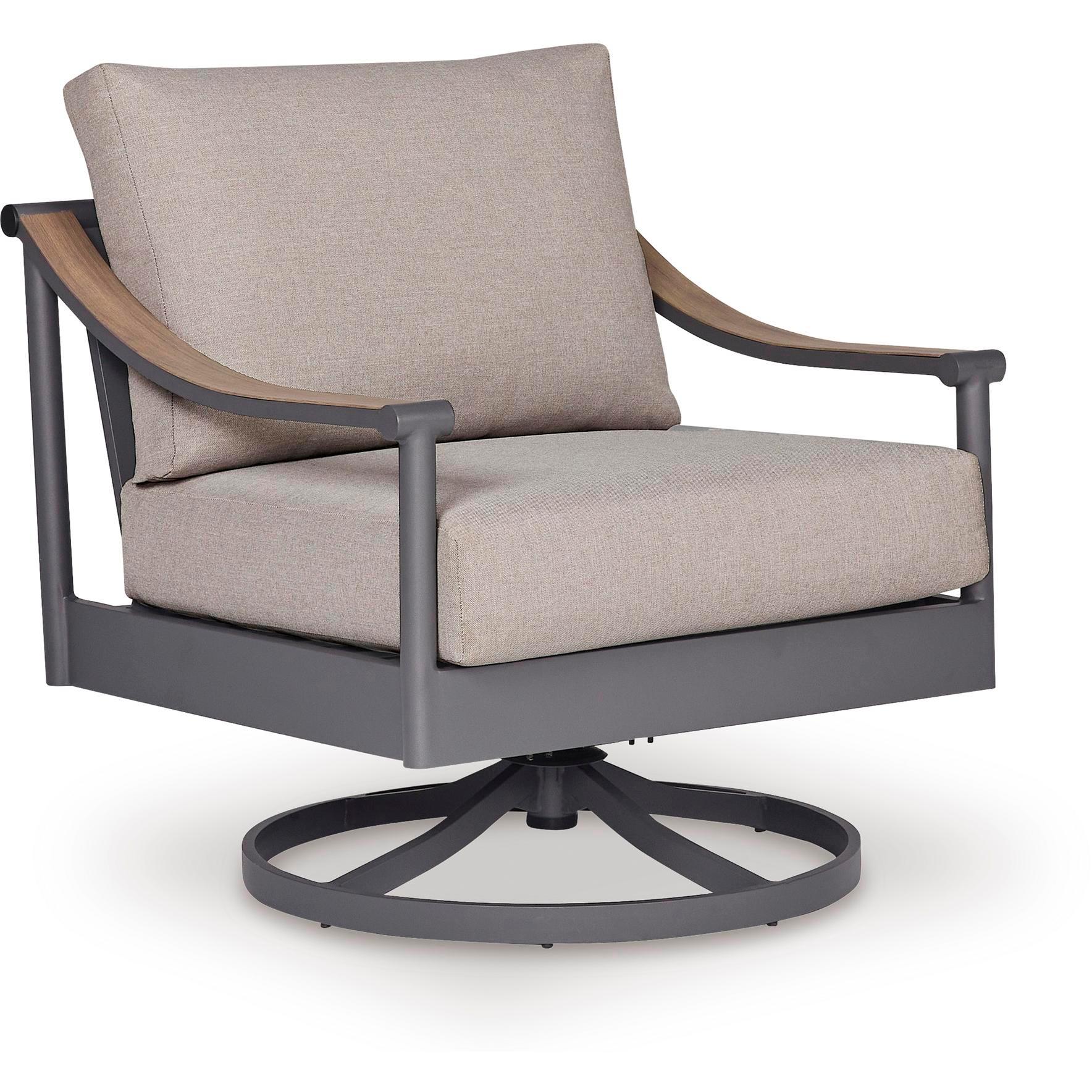Signature Design by Ashley Ocean Beach PCP510-821 Swivel Lounge with  Cushion