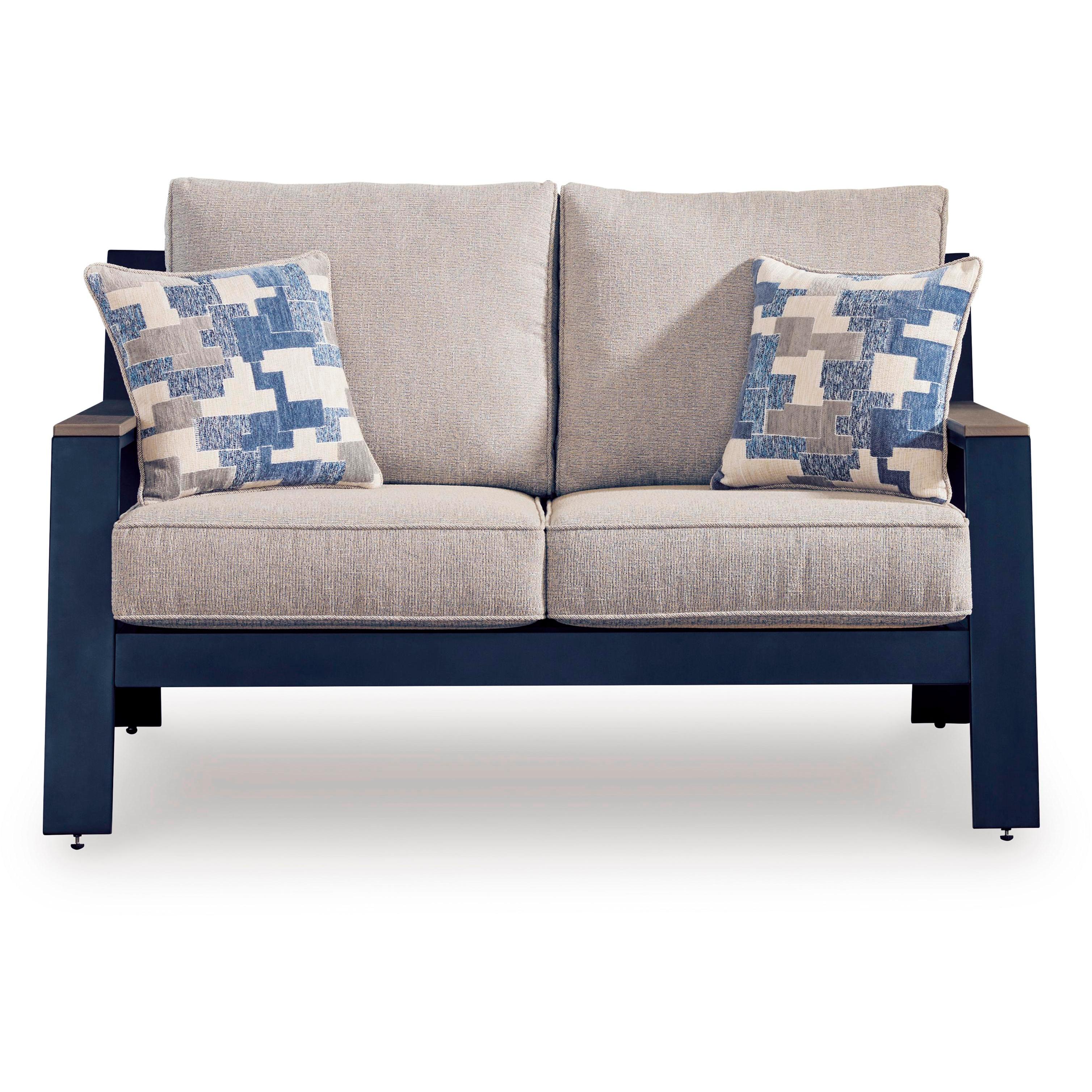 Signature Design by Ashley East Beach PCP587-835 Loveseat with Cushion - Image 2