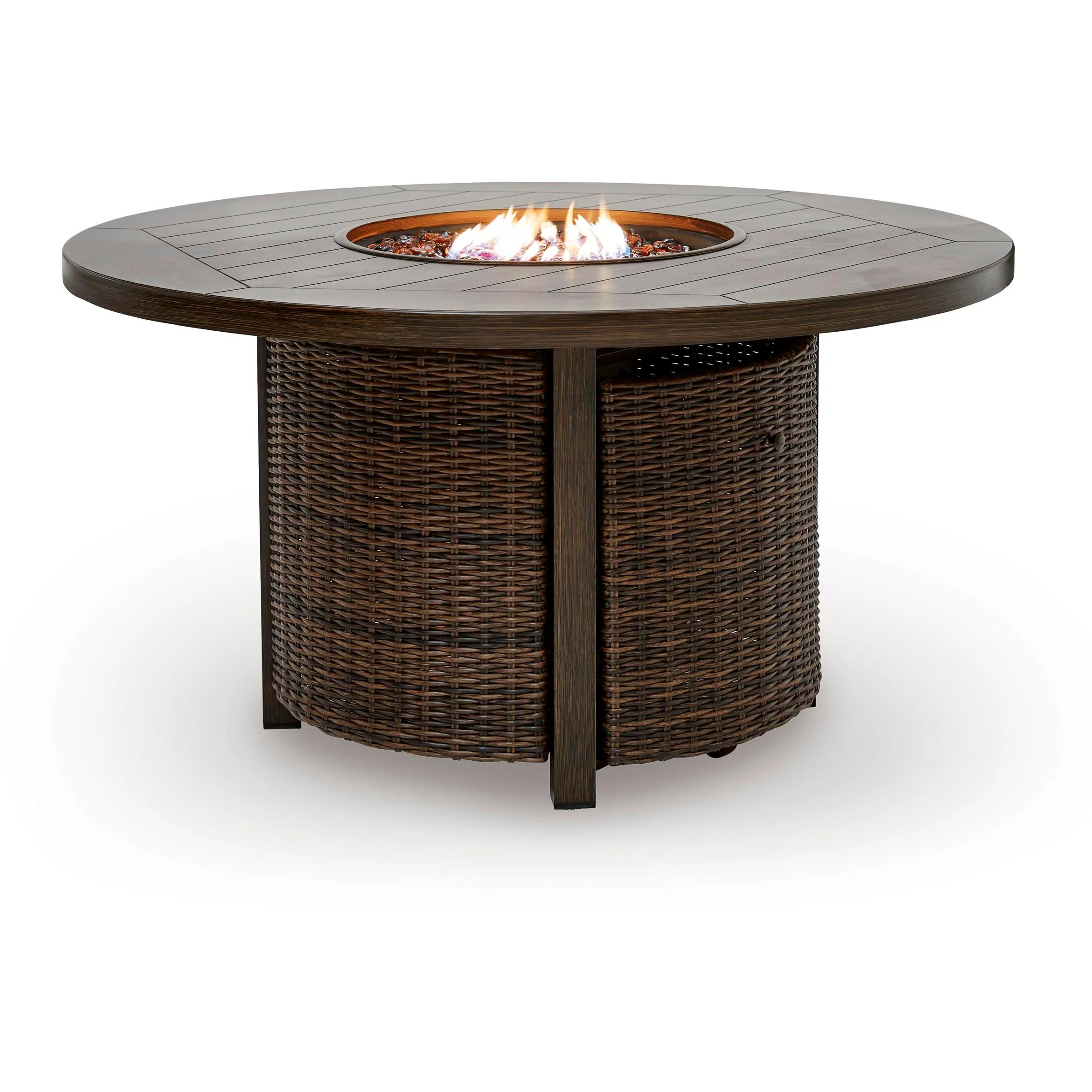 Signature Design by Ashley Monterey Point PCP760-776 Round Fire Pit Table - Image 2