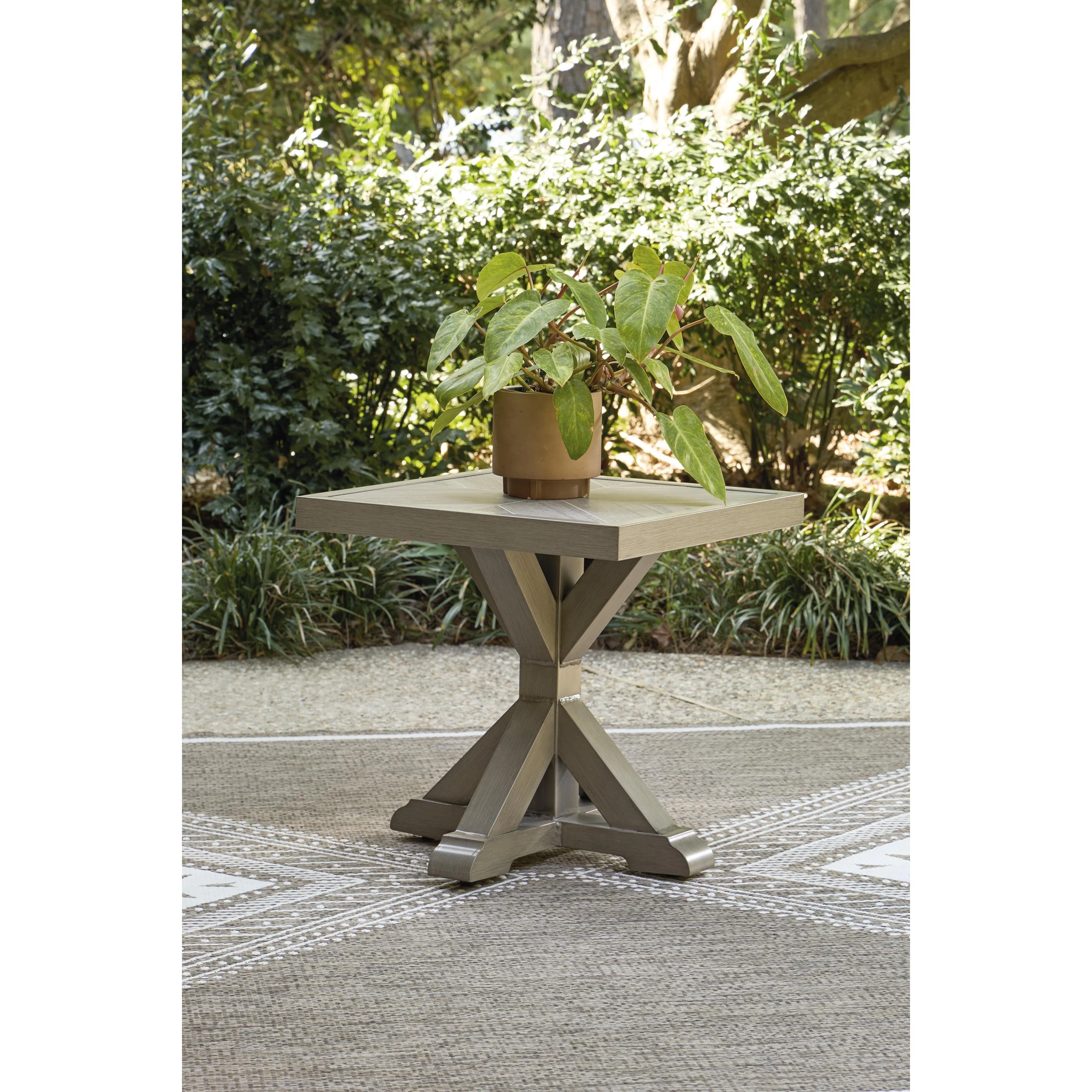 Signature Design by Ashley Laguna Heights PCP790-702 Square End Table - Image 3