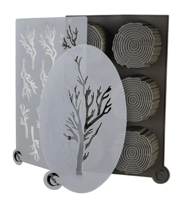 Silicone Decorative Molds, Wood