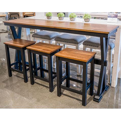Signature Design by Ashley Wildenauer 4 pc Counter Height Dinette D634-113