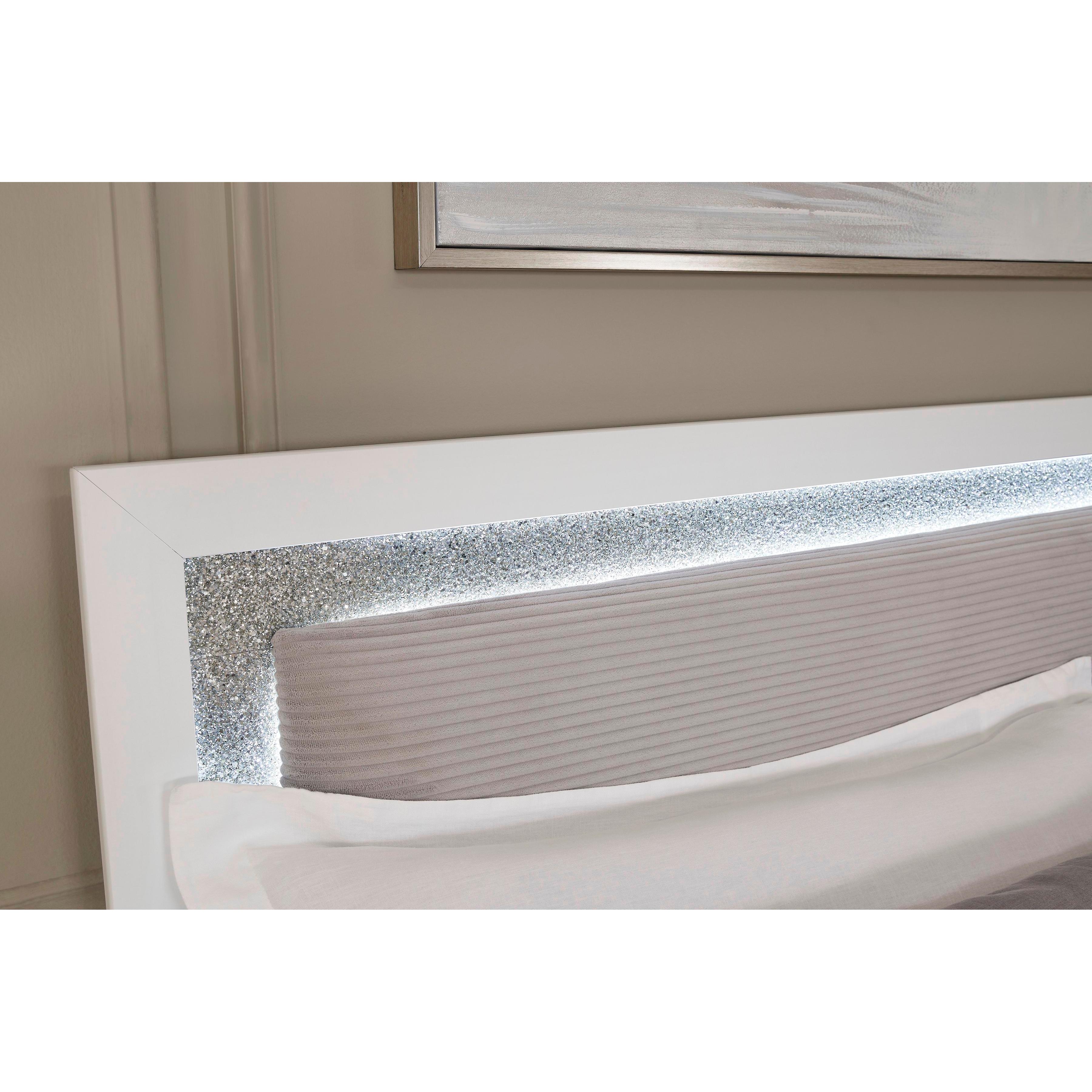 Signature Design by Ashley Maeling PCB1119-58 King Upholstered Panel Headboard - Image 3