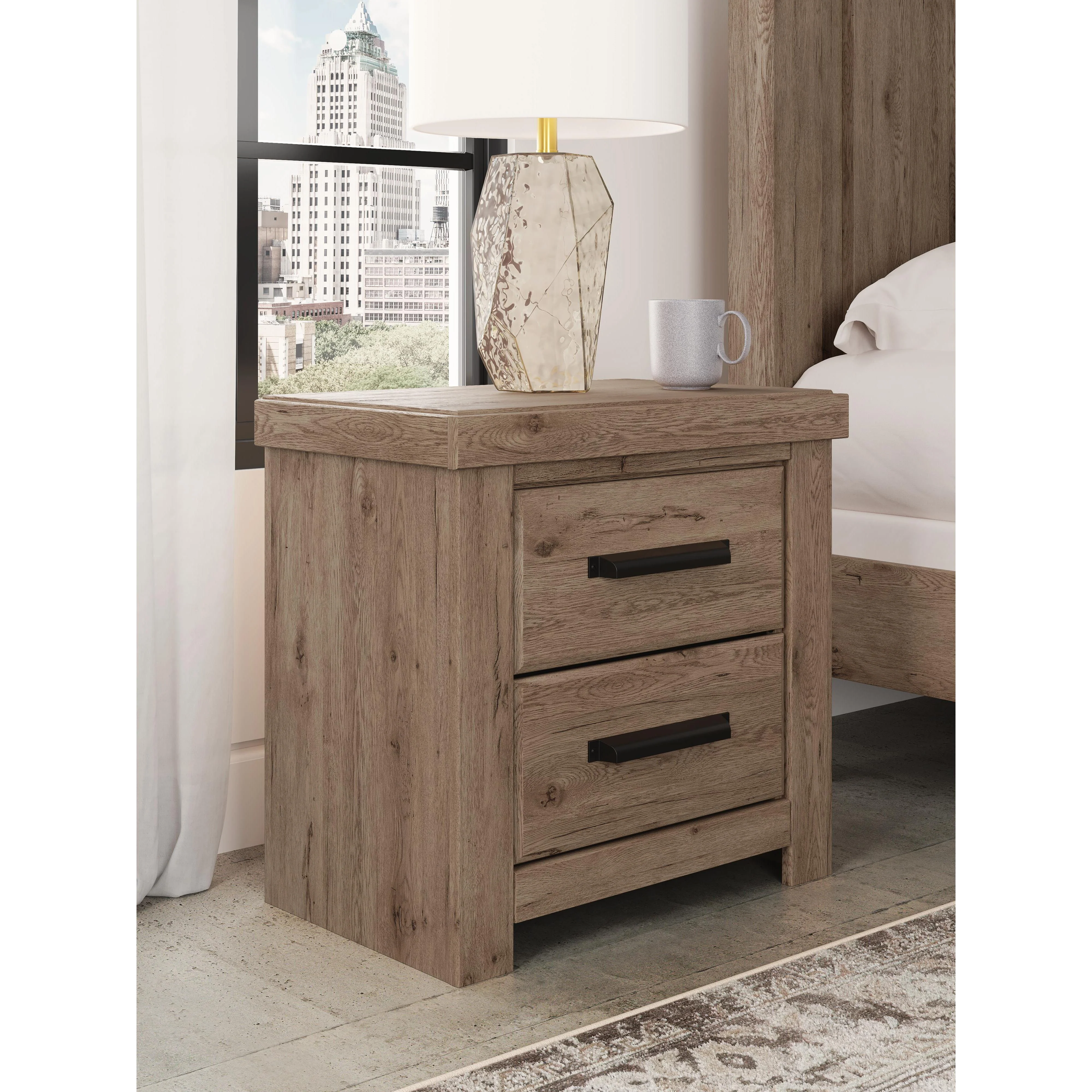 Signature Design by Ashley Oliandon 2-Drawer Nightstand PCB2844-92 - Image 2