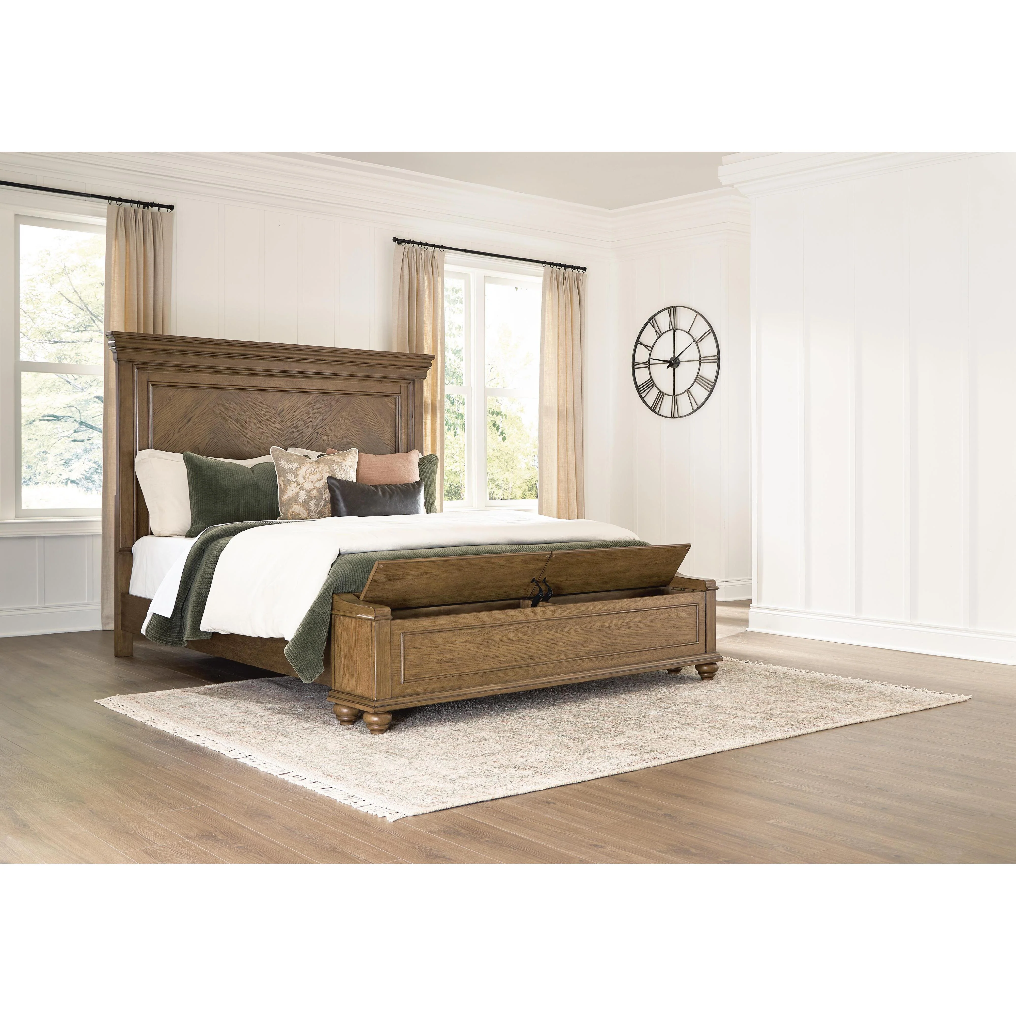 Signature Design by Ashley Karallin California King Panel Bed with Storage PCB782-56S/PCB782-58/PCB782-94 - Image 2