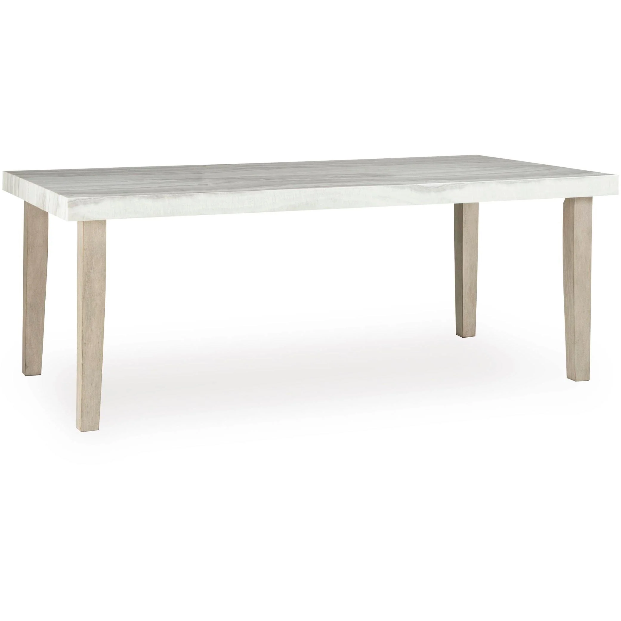 Signature Design by Ashley Larawyn Dining Table with Faux Marble Top PCD575-25