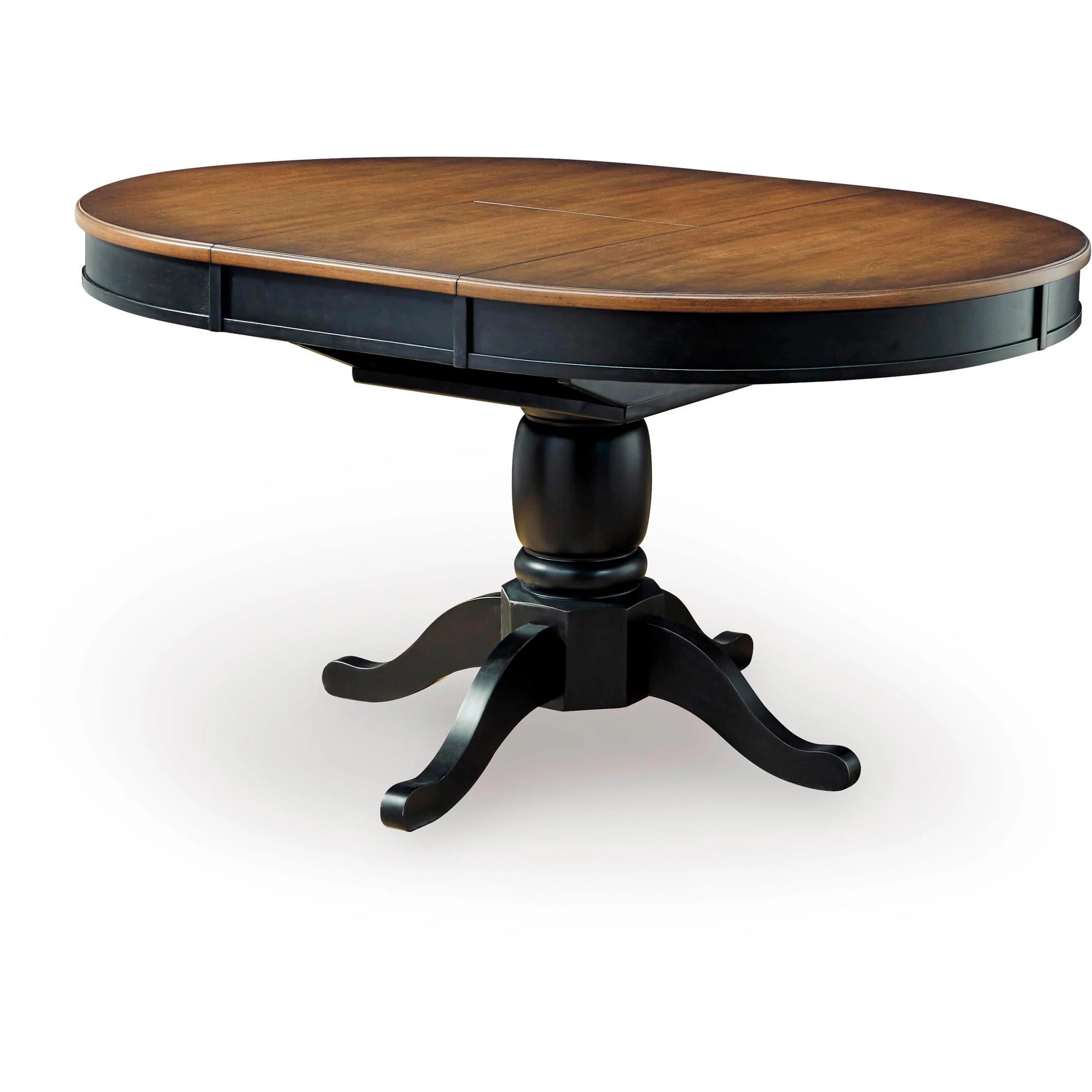 Signature Design by Ashley Oval Clorazi Dining Table with Pedestal Base PCD619-48