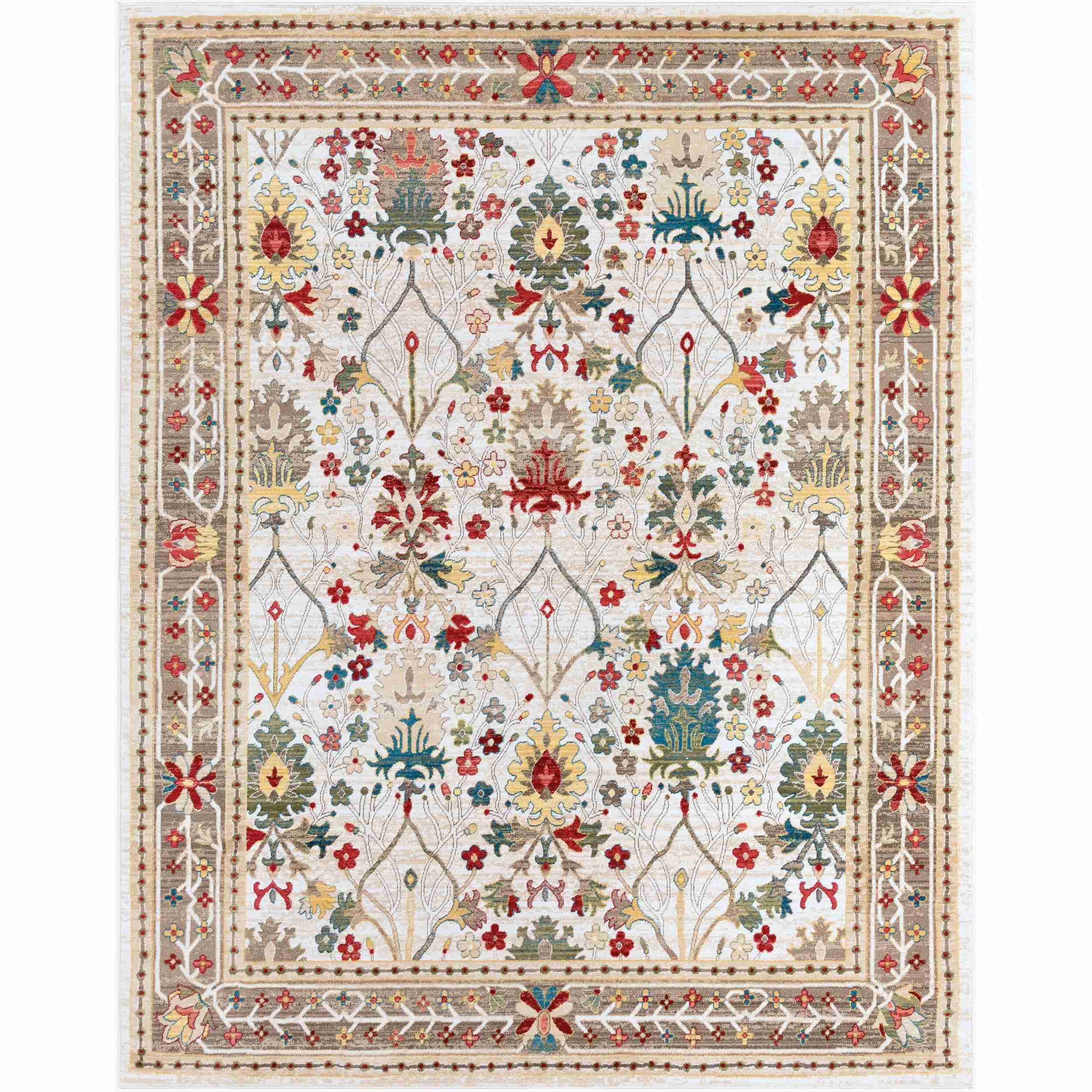 Surya Crafty CRT2311-5174 5'1" x 7'5" Machine Woven Rug - Image 1