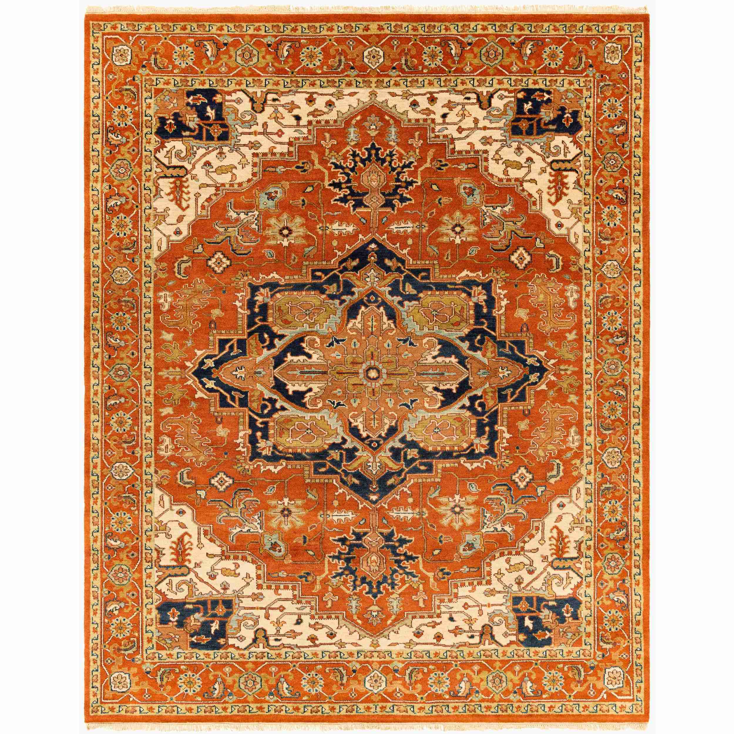 Surya Zeus ZEU7805-5686 5'6" x 8'6" Handmade Rug - Image 1