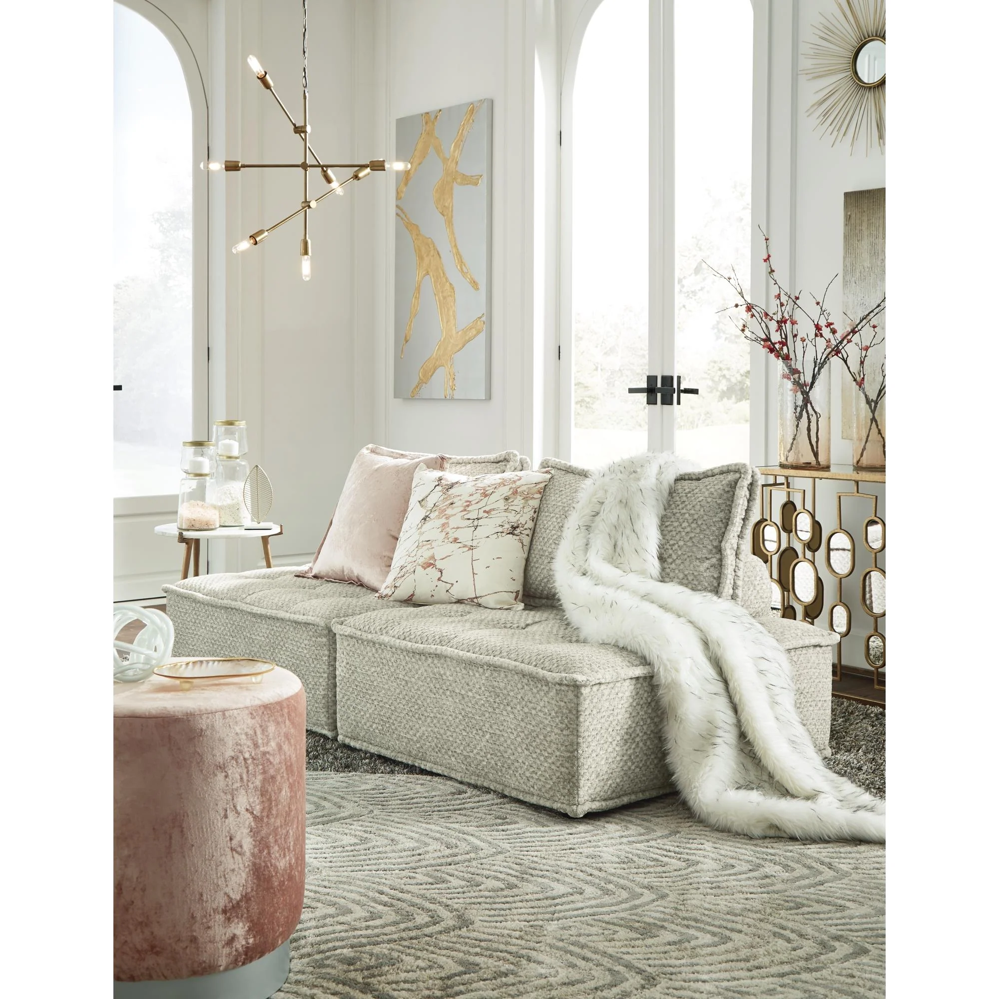 Signature Design by Ashley Bales A3000244A2 2 pc Modular Seating - Image 2