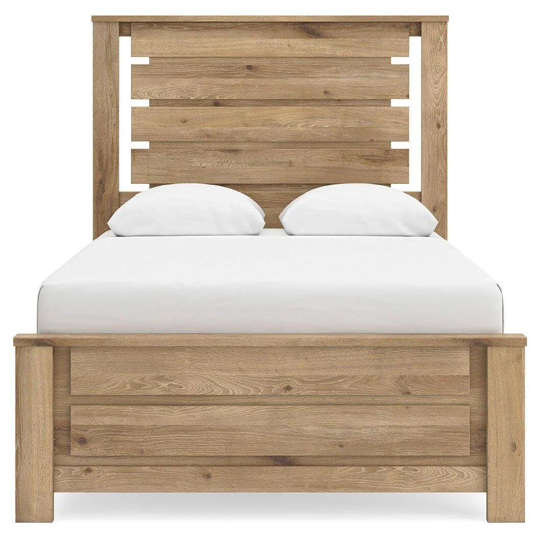 Benchcraft Brozmont B1045B8 Full Panel Bed - Image 3