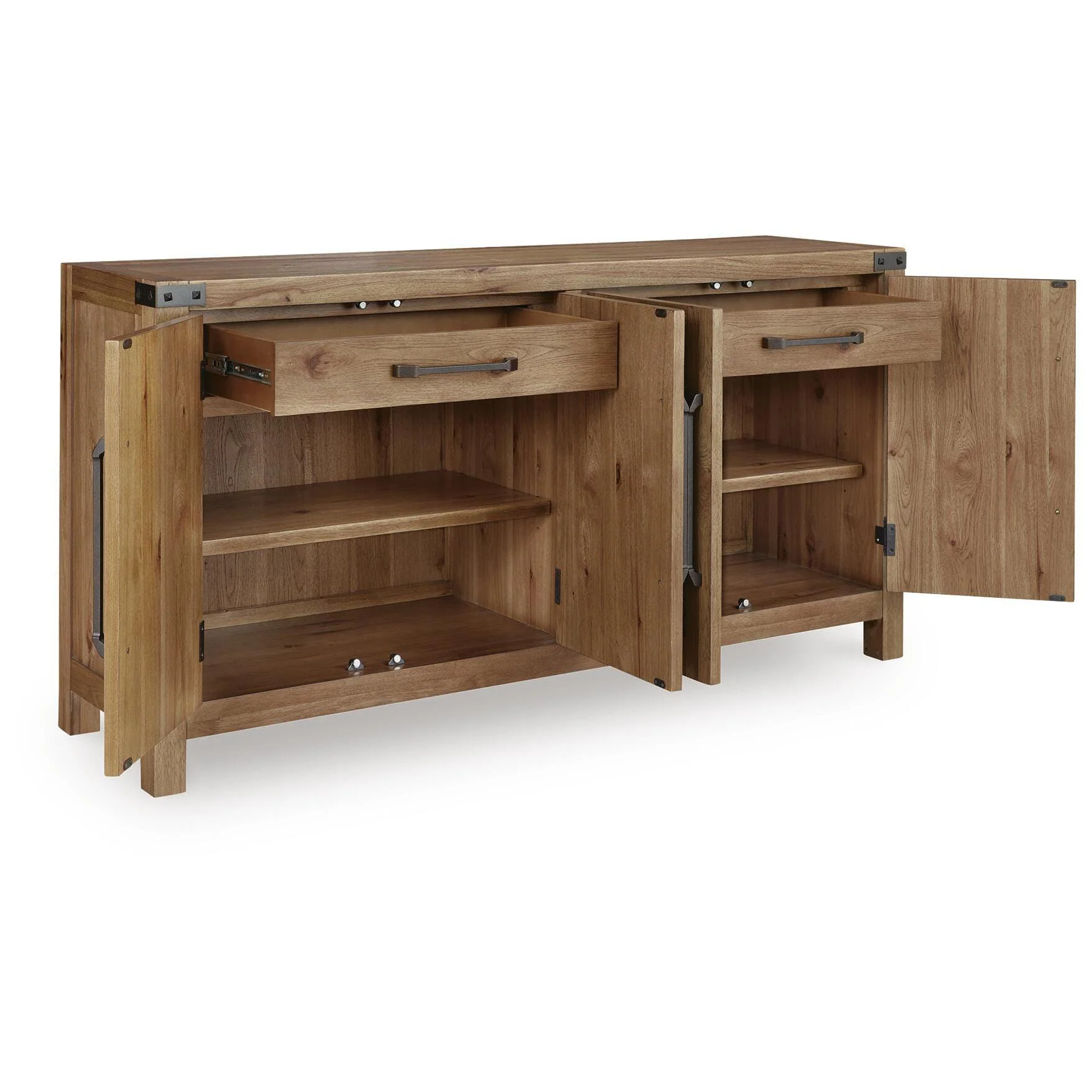 Benchcraft Ridgester D858-60 Dining Room Server - Image 3