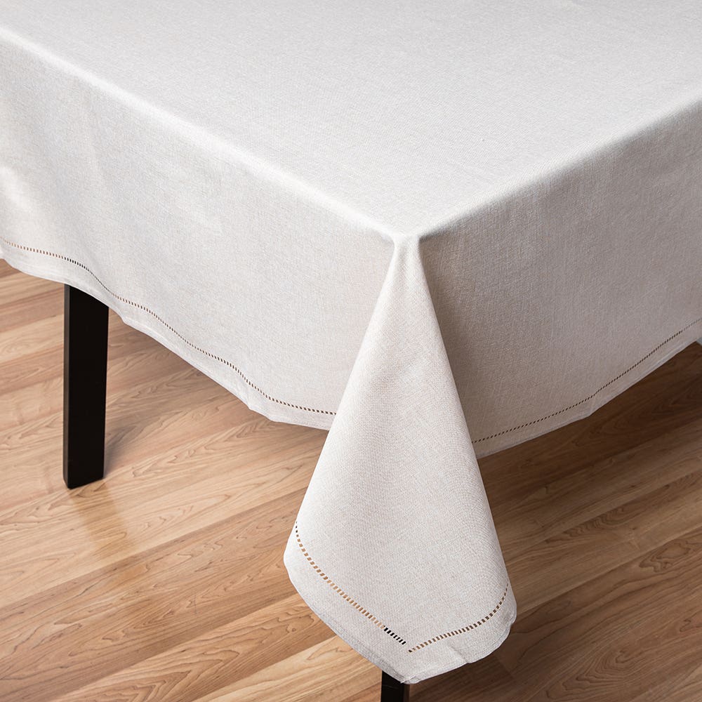 Tablecloths, Hemstitch Linen - Image 1