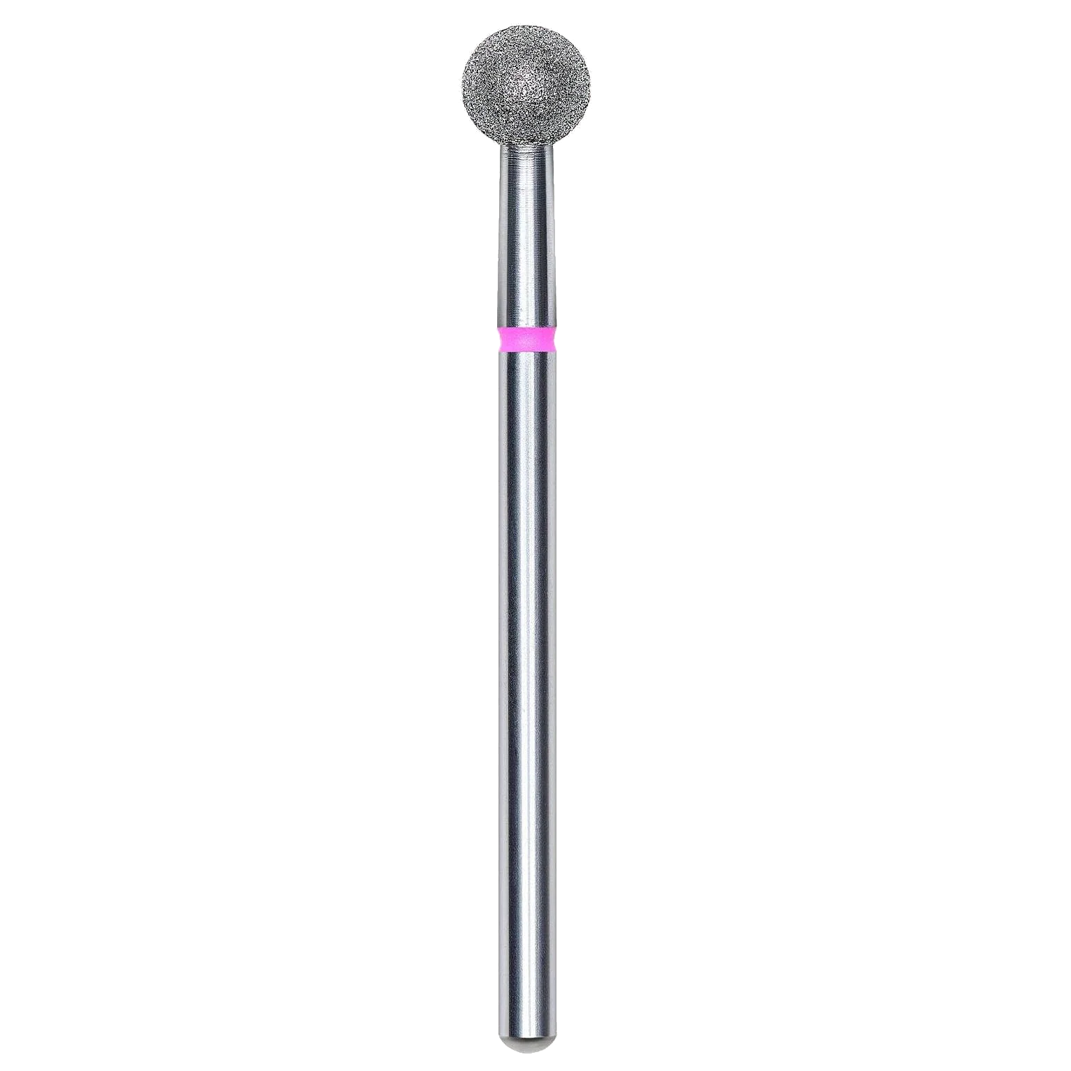 DIAMOND NAIL DRILL BIT, "BALL", RED, HEAD DIAMETER 5MM (FA01R050) - STALEKS™ - Image 1