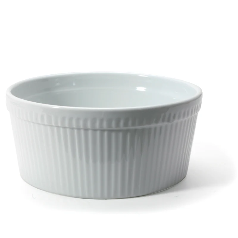 Ceramic Souffle Dish - Image 1