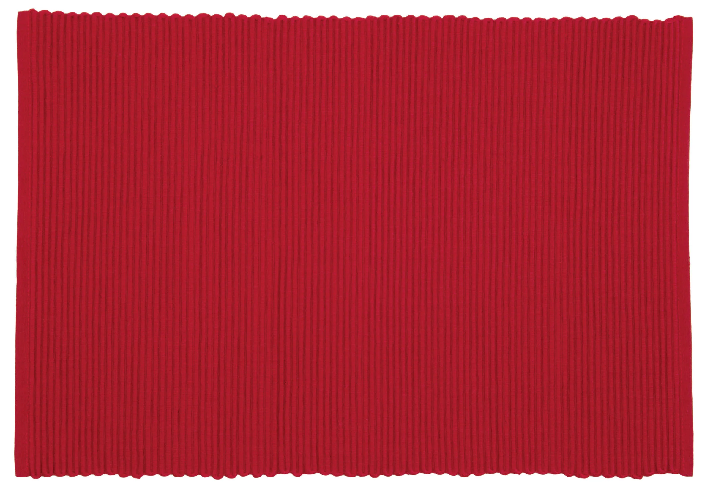 Rectangular Placemat- Red - Image 1