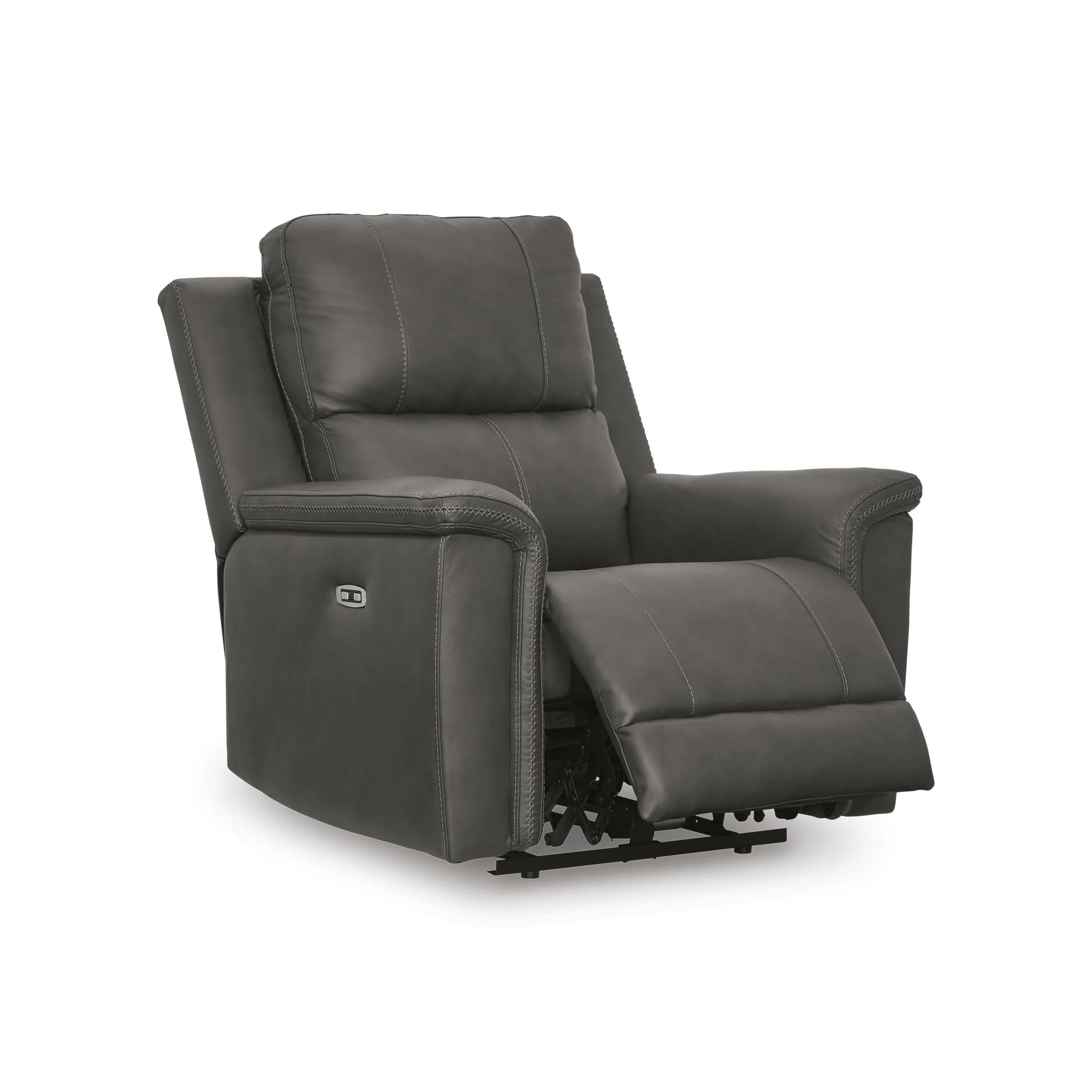 Signature Design by Ashley Bleckley Power Leather Match Recliner PCU1200013C - Image 2