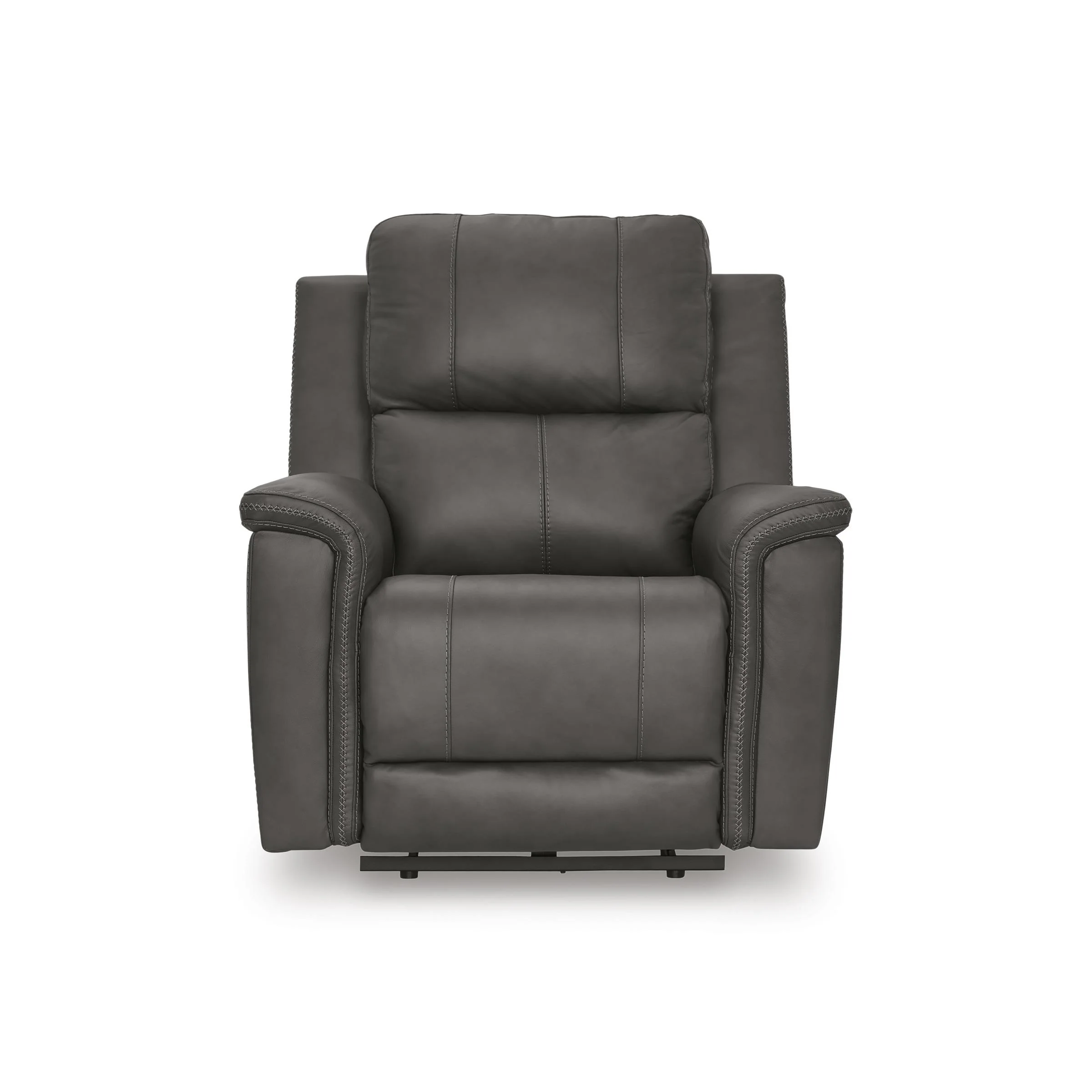 Signature Design by Ashley Bleckley Power Leather Match Recliner PCU1200013C - Image 3