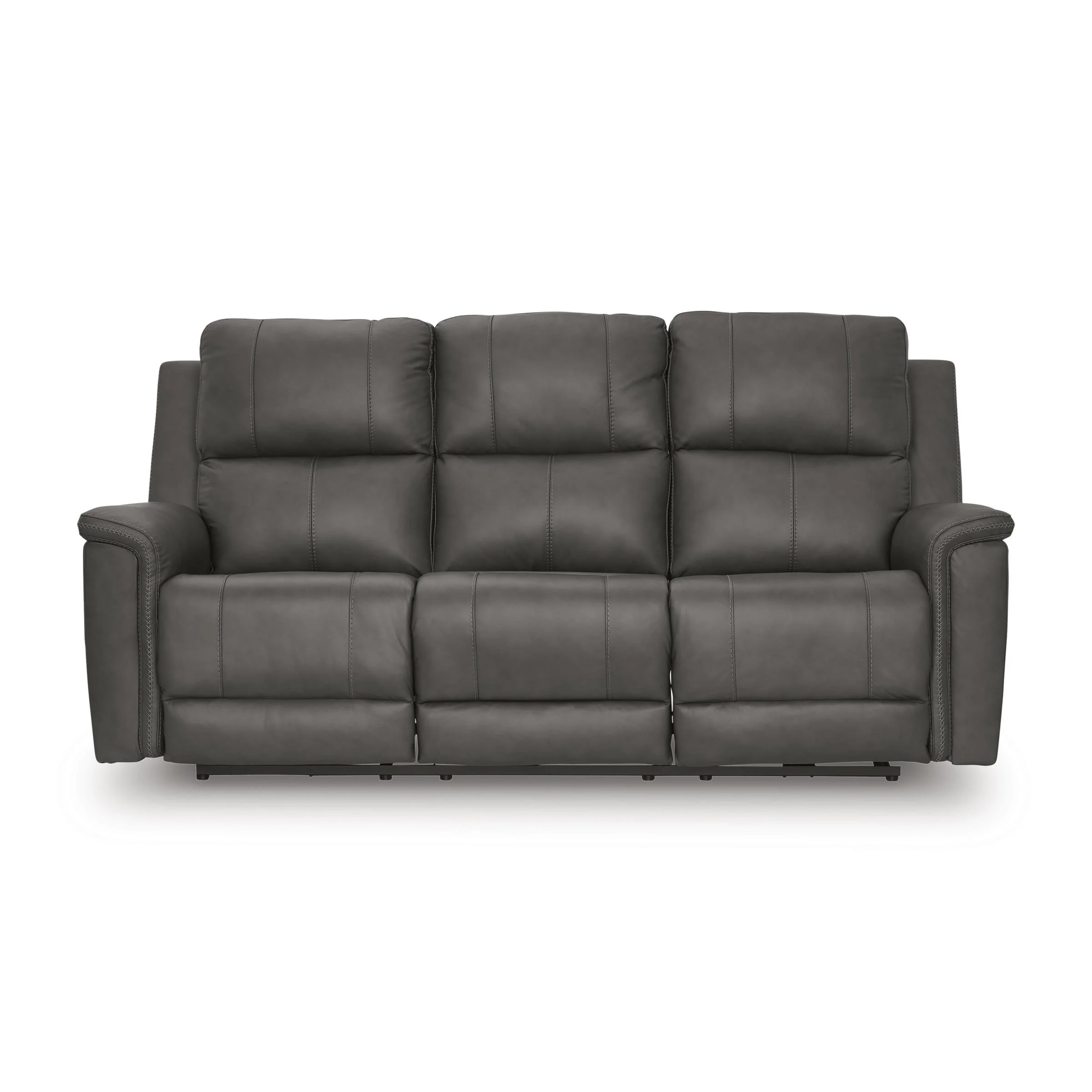 Signature Design by Ashley Bleckley Power Reclining Leather Match Sofa PCU1200015C - Image 2