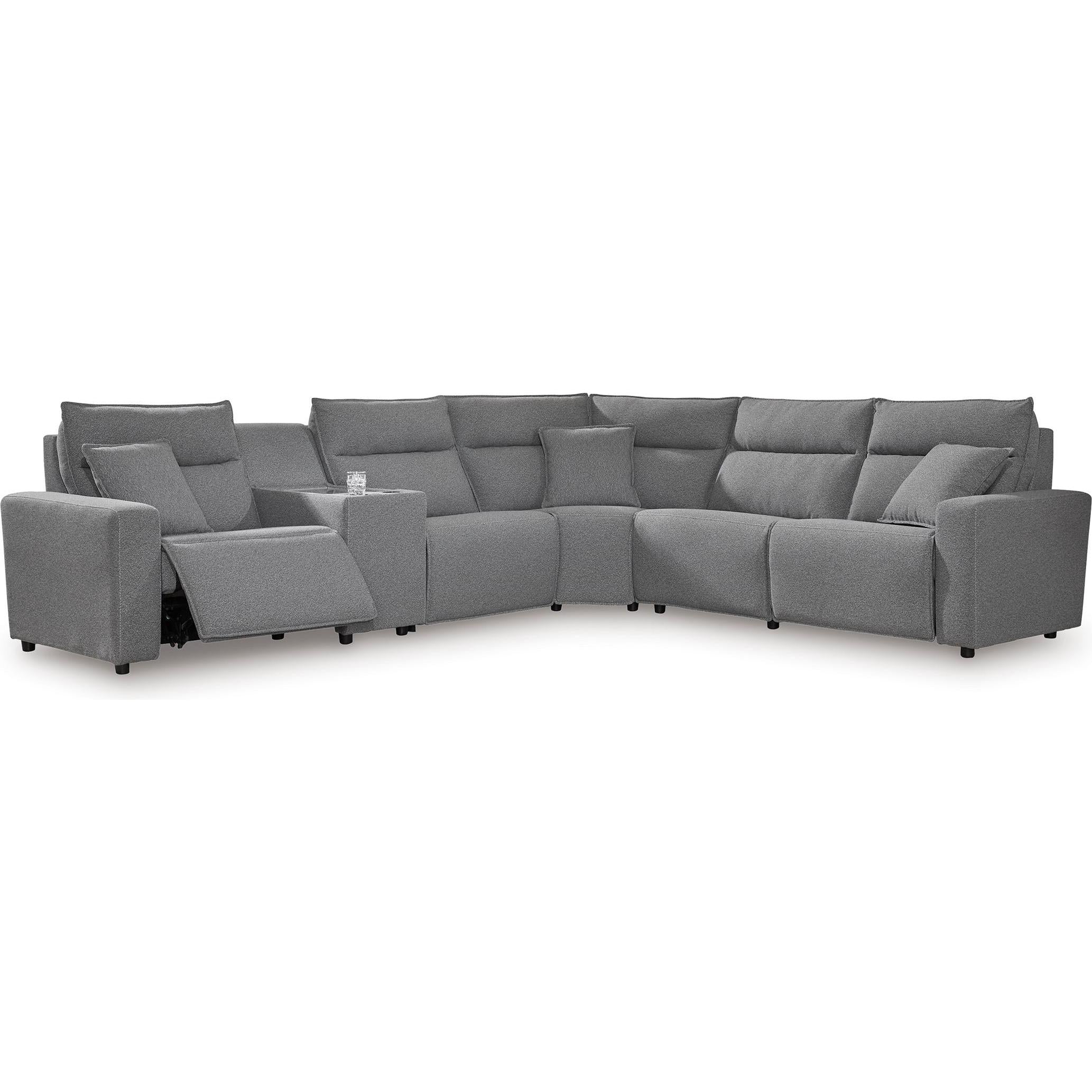 Signature Design by Ashley ModMax II Power Reclining Fabric 6 pc Sectional 6590658C/6590657C/6590646C/6590677C/6590646C/6590662C