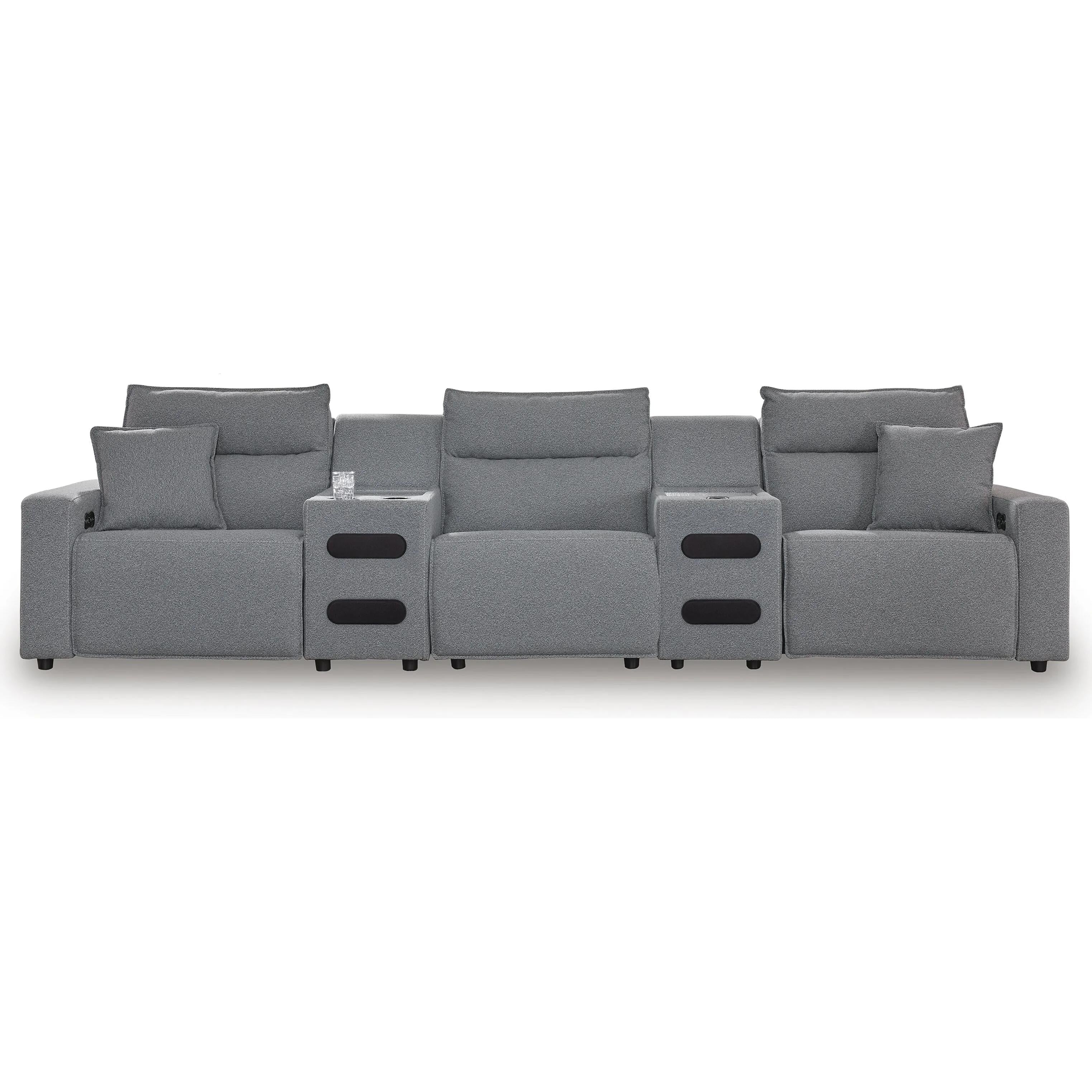 Signature Design by Ashley ModMax II Power Reclining Fabric 5 pc Sectional 6590658C/6590660C/6590646C/6590660C/6590662C