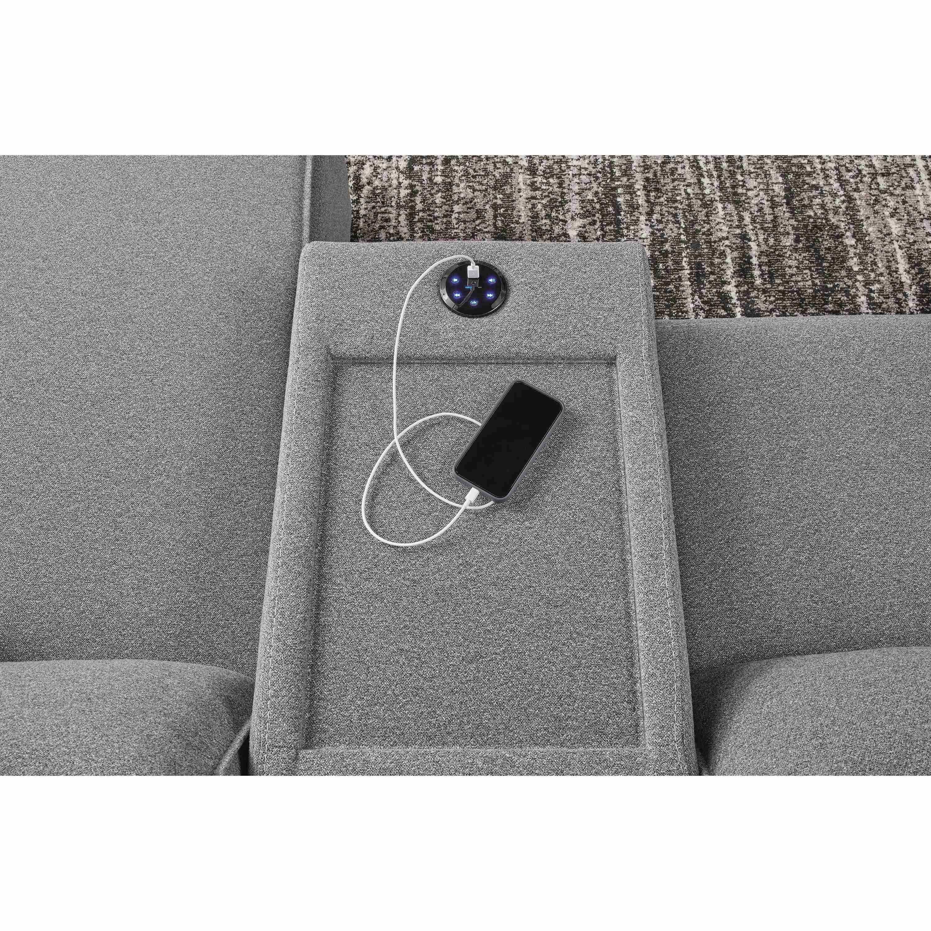 Signature Design by Ashley ModMax II Power Reclining Fabric 5 pc Sectional 6590658C/6590660C/6590646C/6590660C/6590662C - Image 3