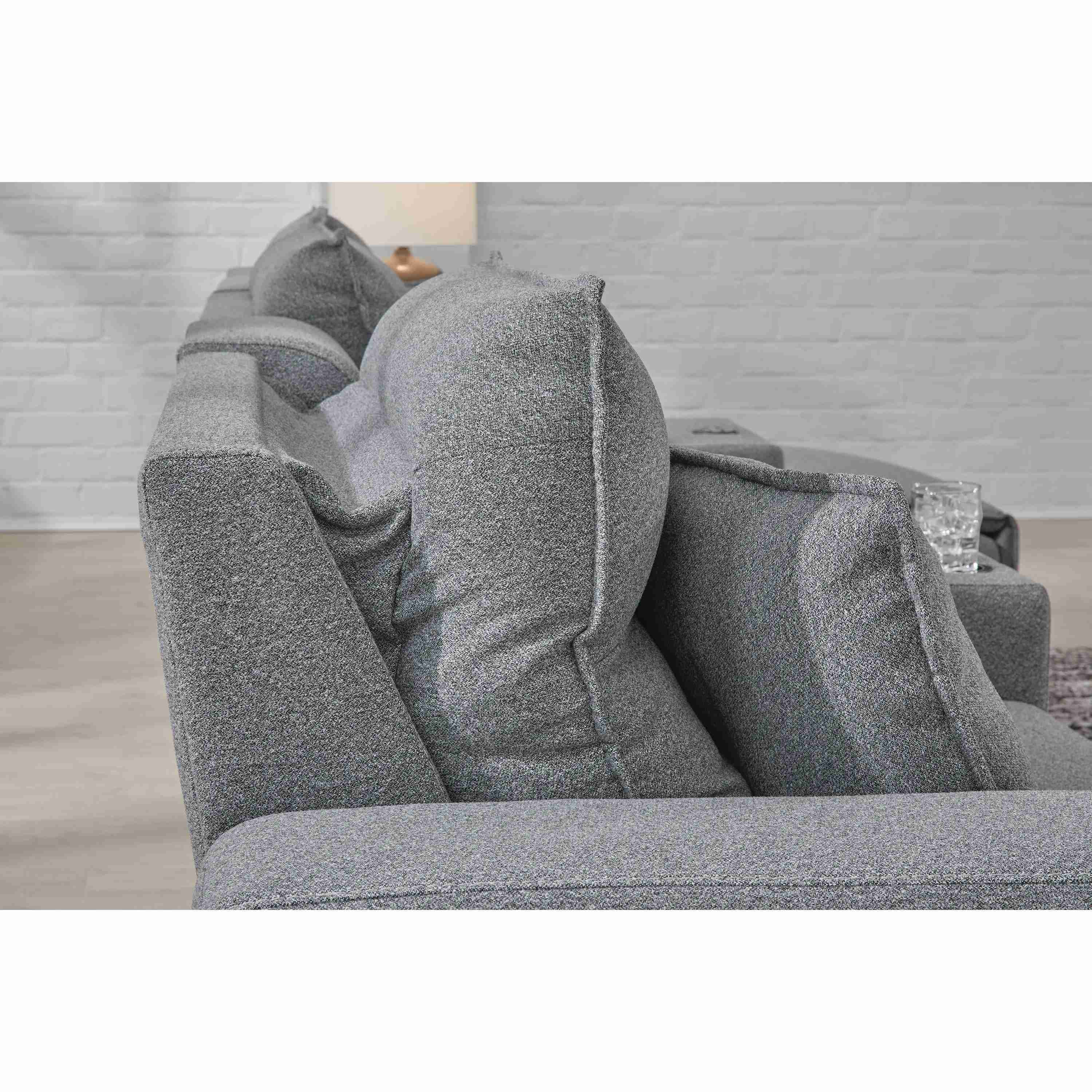 Signature Design by Ashley ModMax II Power Reclining Fabric 5 pc Sectional 6590679C/6590657C/6590646C/6590657C/6590697C - Image 2