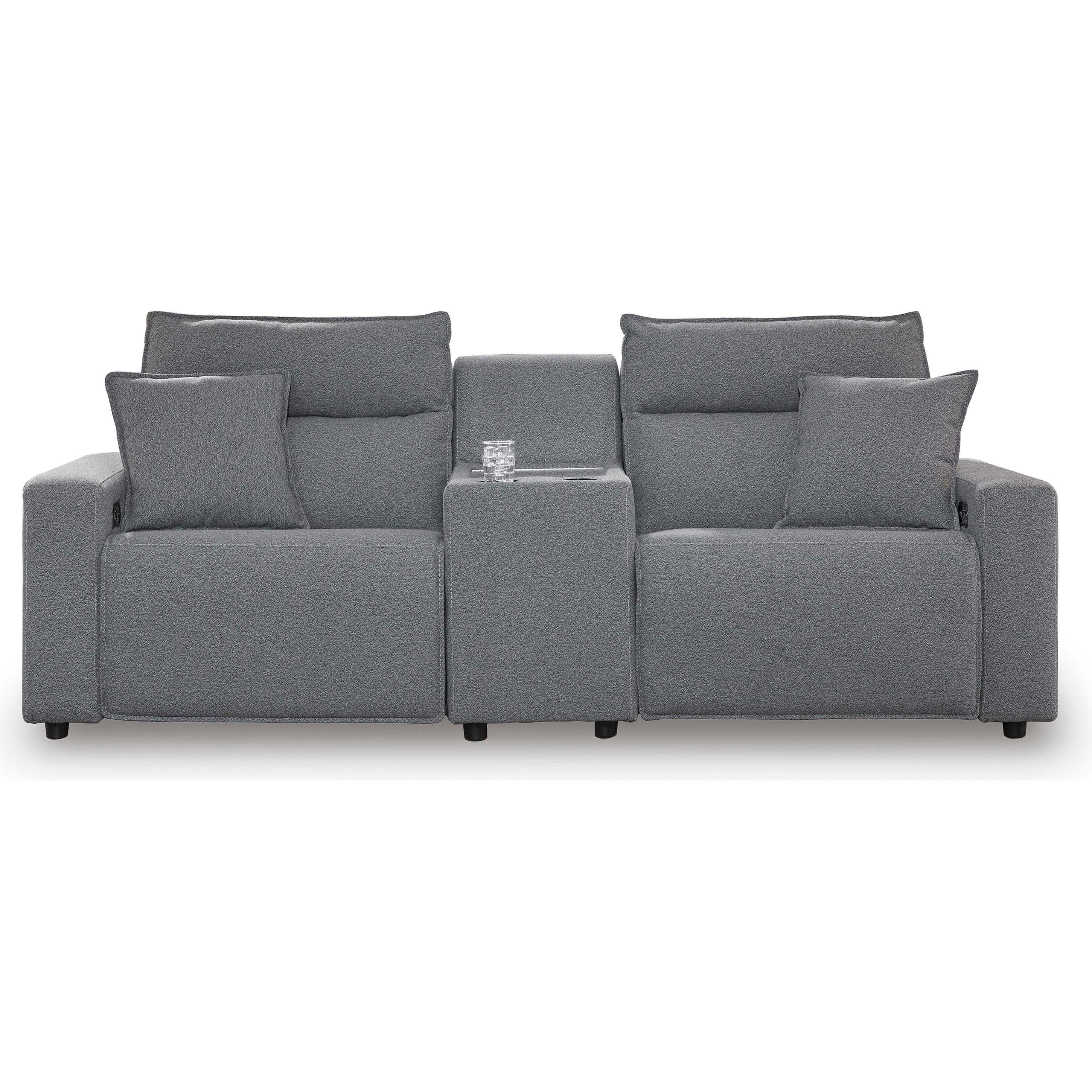 Signature Design by Ashley ModMax II Power Reclining Fabric 3 pc Sectional 6590658C/6590657C/6590662C