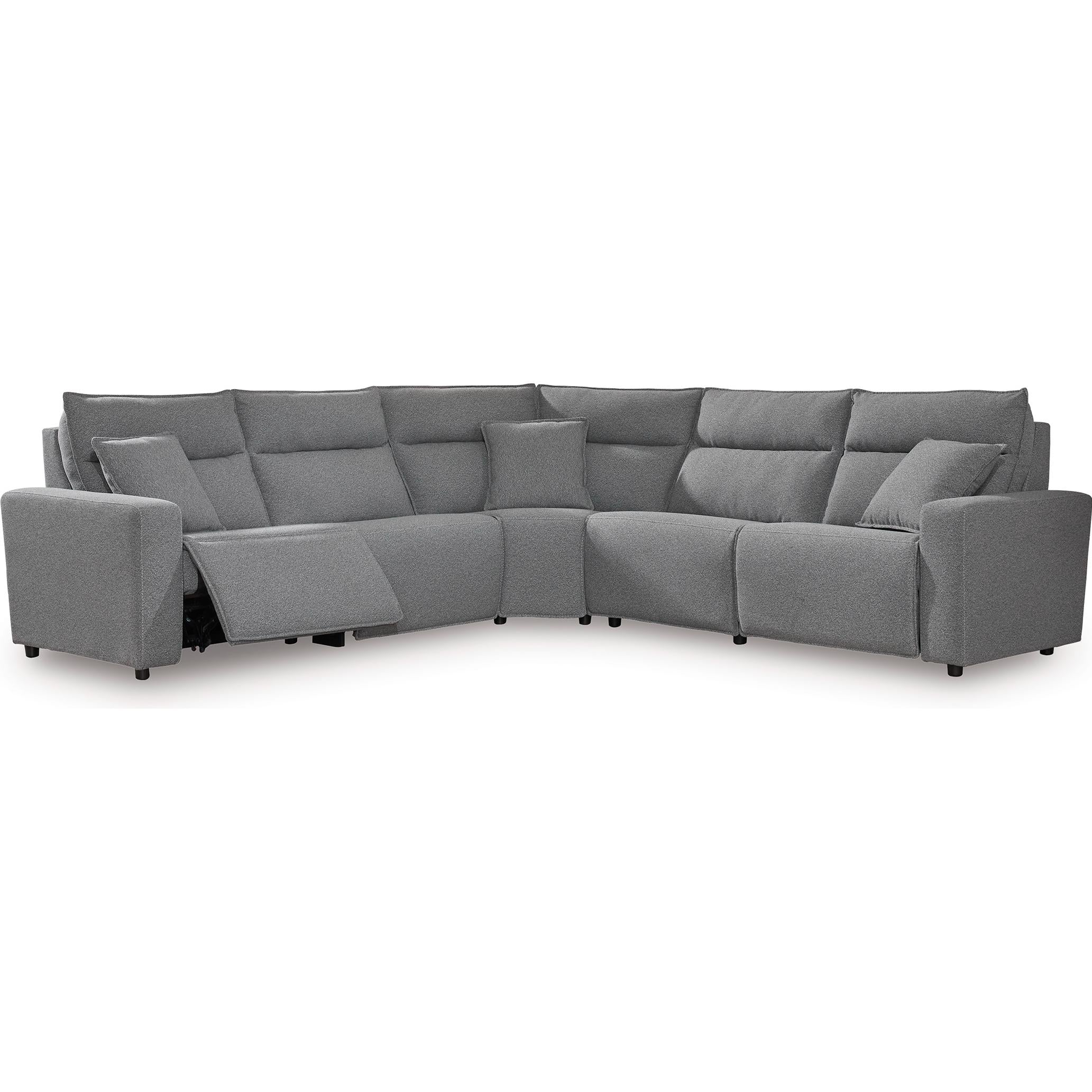 Signature Design by Ashley ModMax II Power Reclining Fabric 5 pc Sectional 6590631C/6590646C/6590658C/6590662C/6590677C