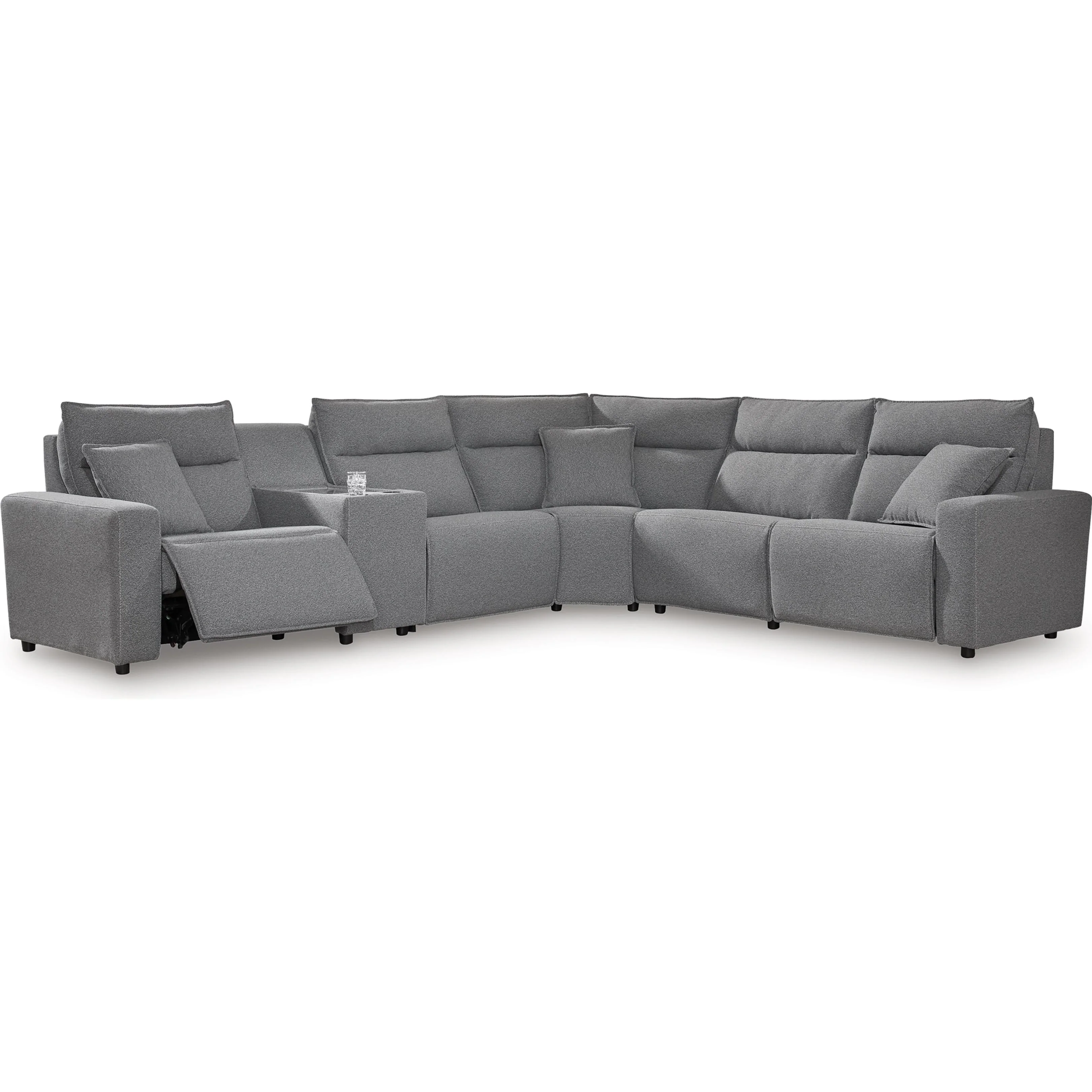 Signature Design by Ashley ModMax II Reclining Fabric 6 pc Sectional 6590658C/6590657C/6590631C/6590677C/6590646C/6590662C
