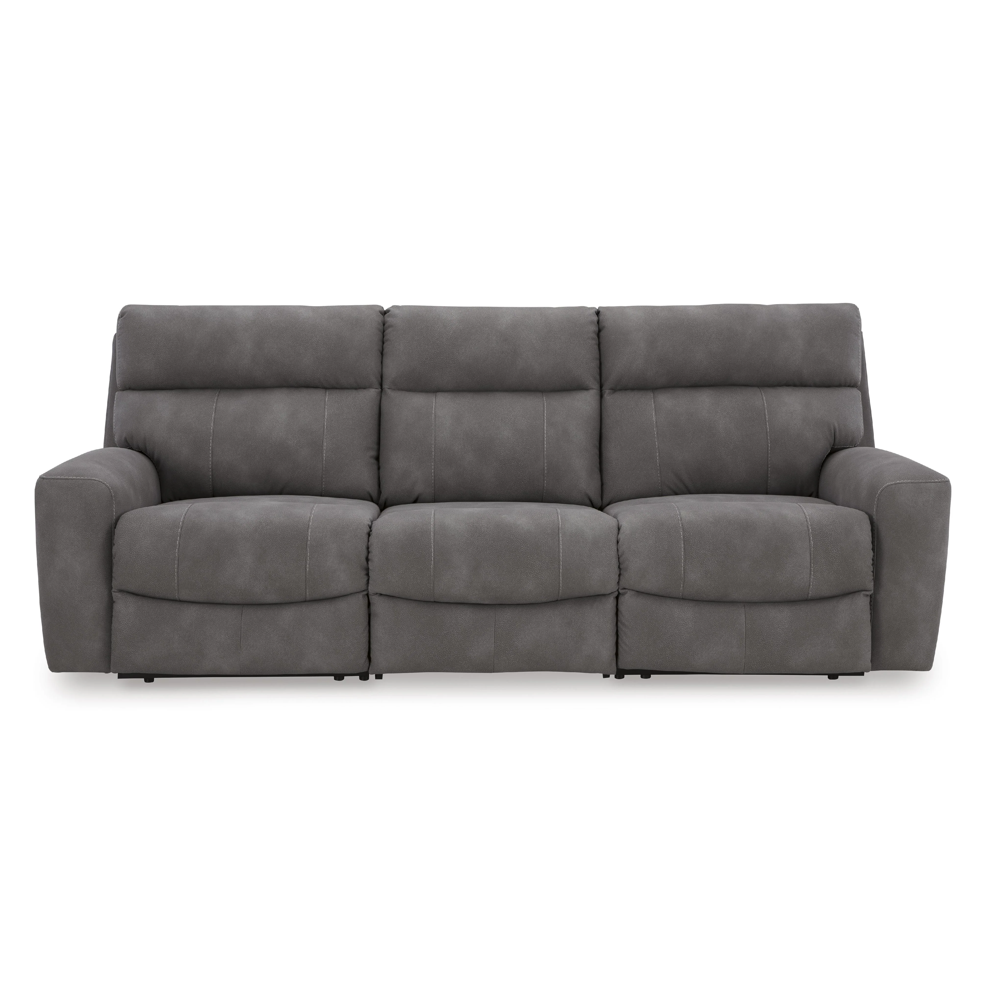 Signature Design by Ashley Next-Gen DuraPella Power Reclining Leather Look 3 pc Sectional 6100358C/6100331C/6100362C - Image 2
