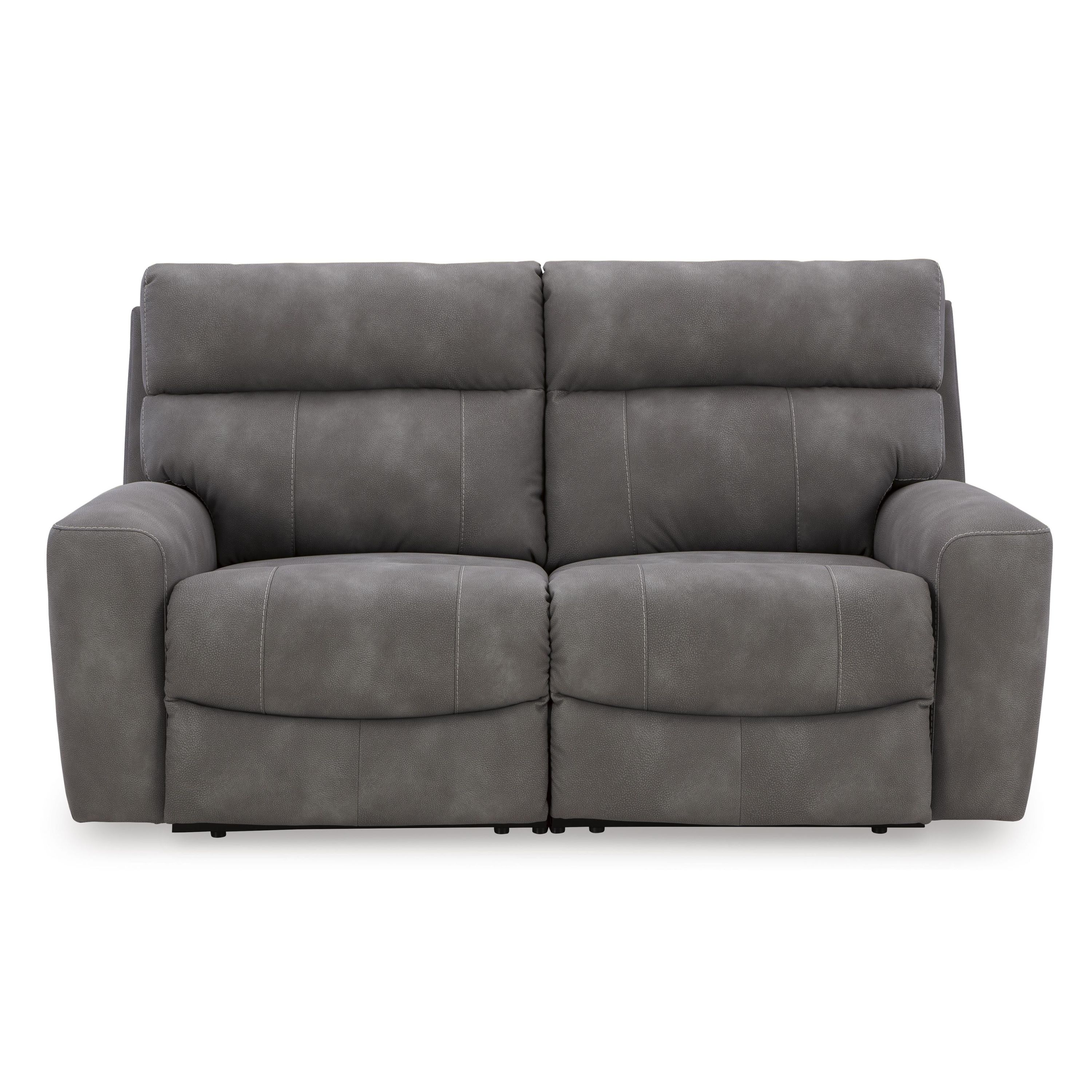 Signature Design by Ashley Next-Gen DuraPella Power Reclining Leather Look 2 pc Sectional 6100358C/6100362C
