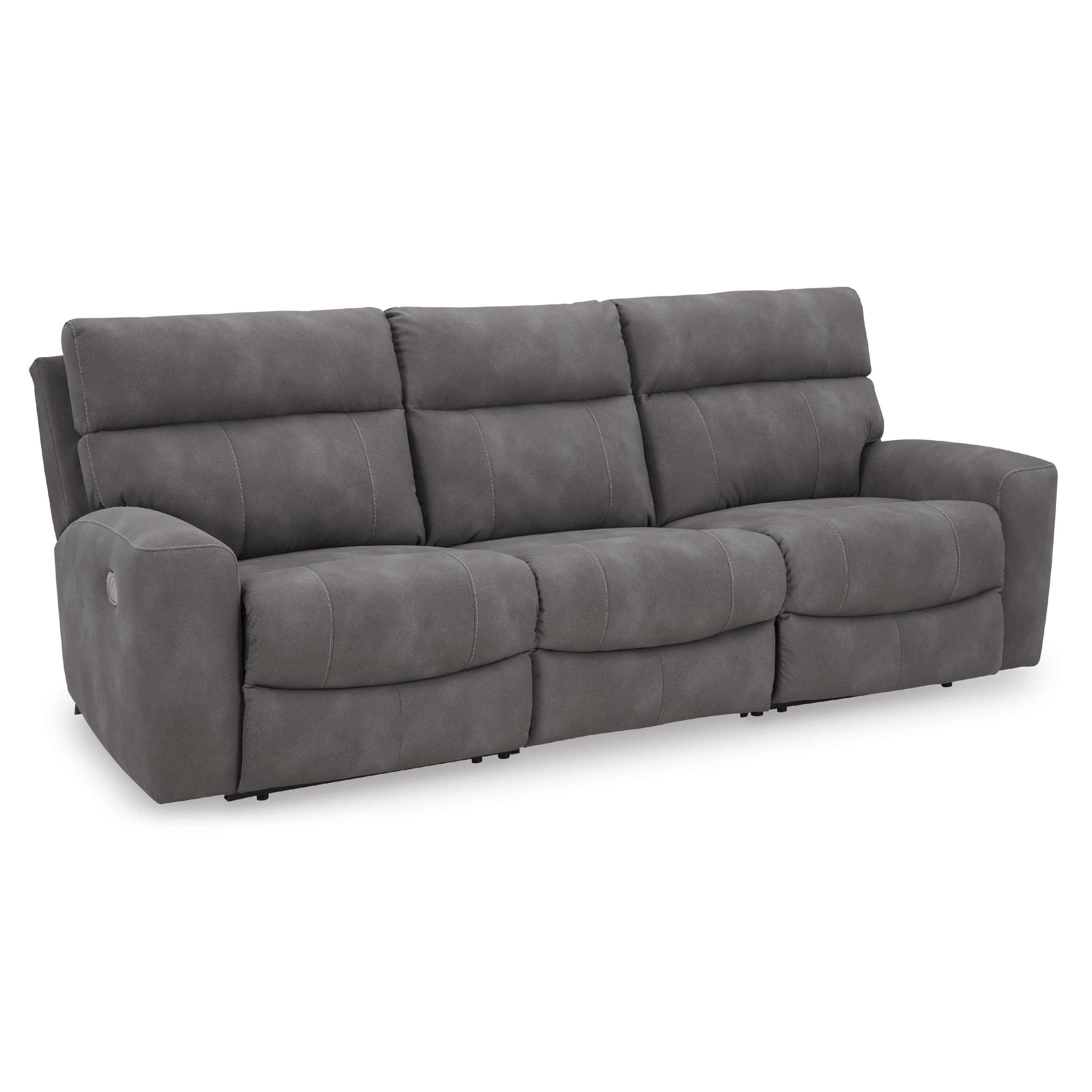 Signature Design by Ashley Next-Gen DuraPella Power Reclining Leather Look 3 pc Sectional 6100358C/6100346C/6100362C