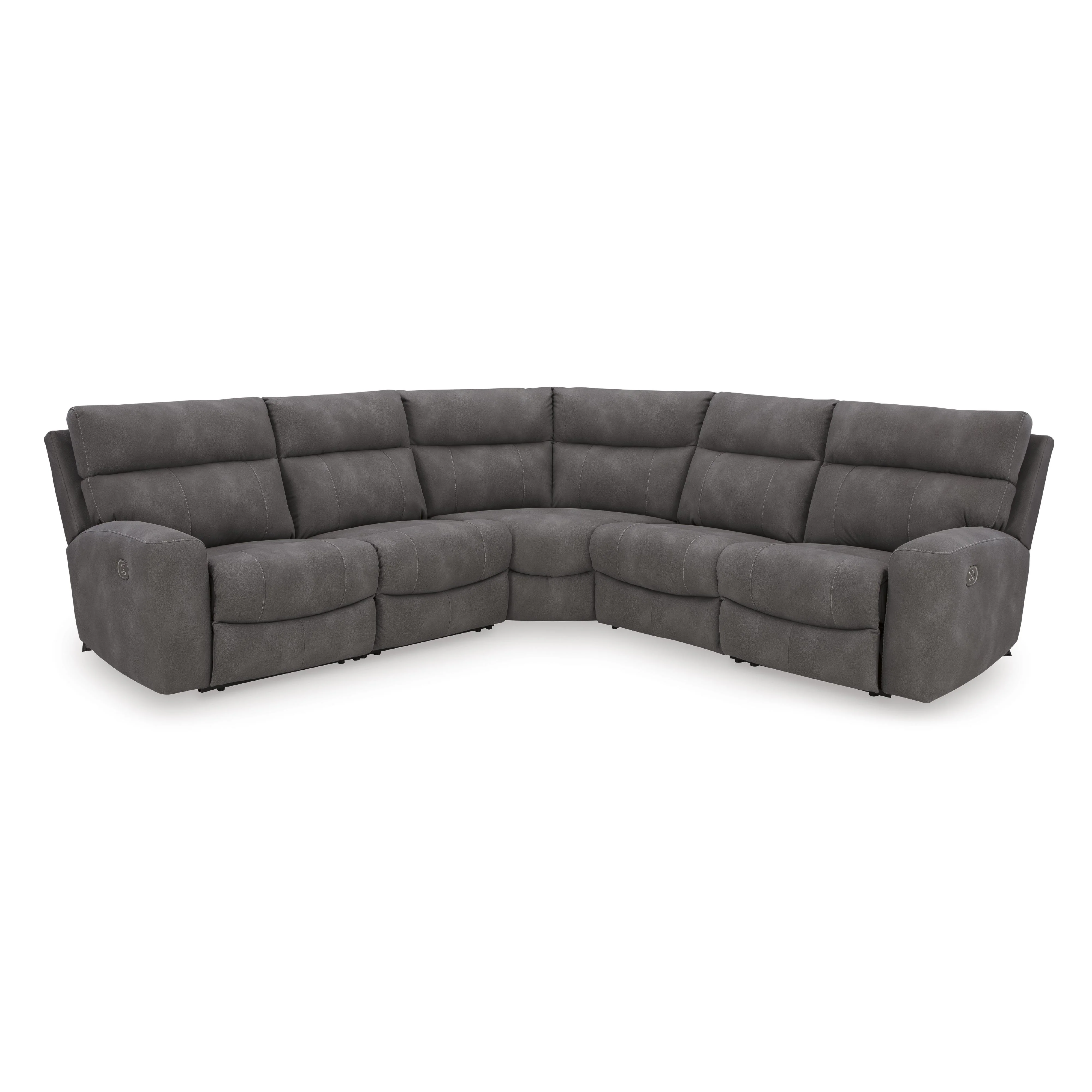Signature Design by Ashley Next-Gen DuraPella Power Reclining Leather Look 5 pc Sectional 6100358C/6100346C/6100377C/6100346C/6100362C