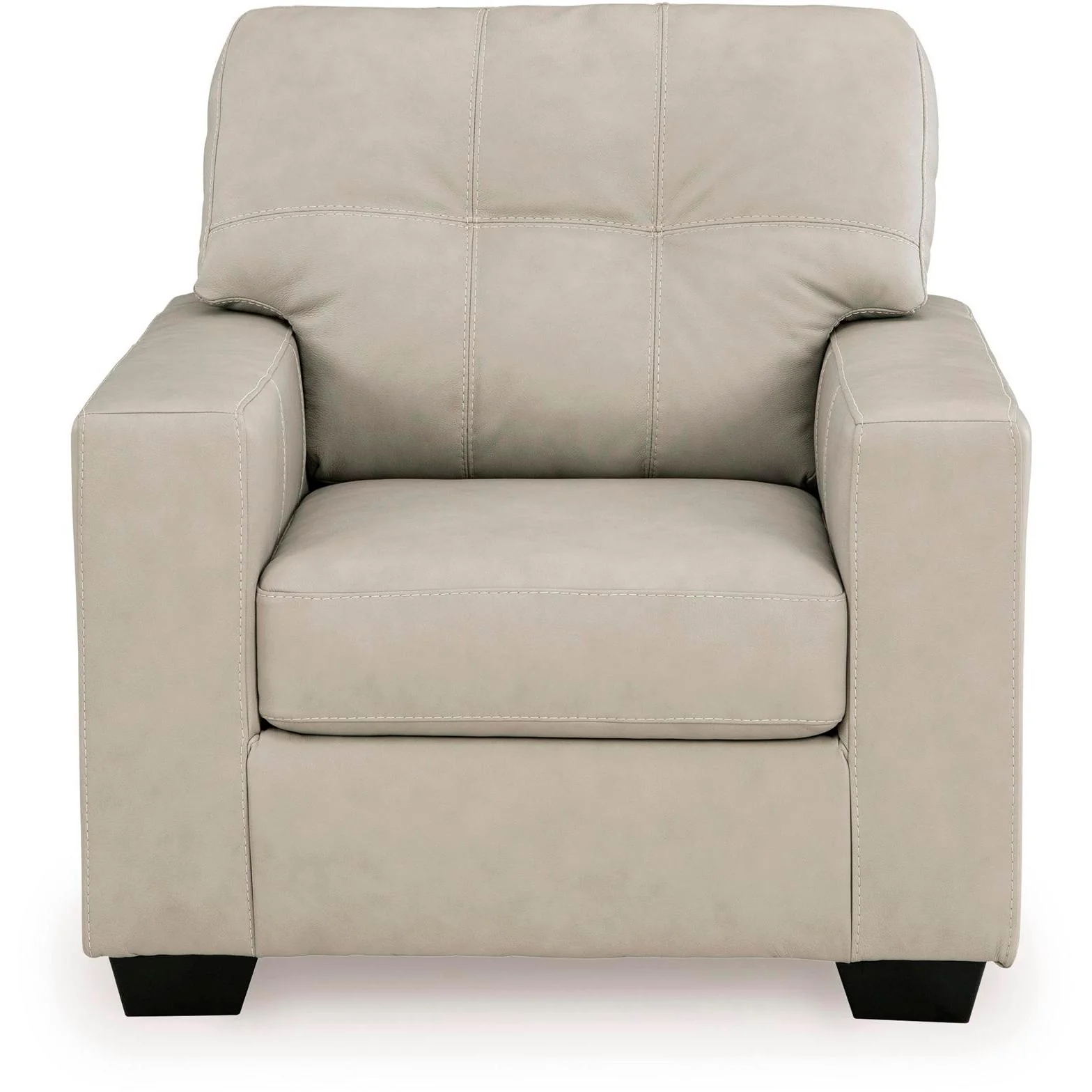 Signature Design by Ashley Santorine Stationary Leather Match Chair 2170820C - Image 2