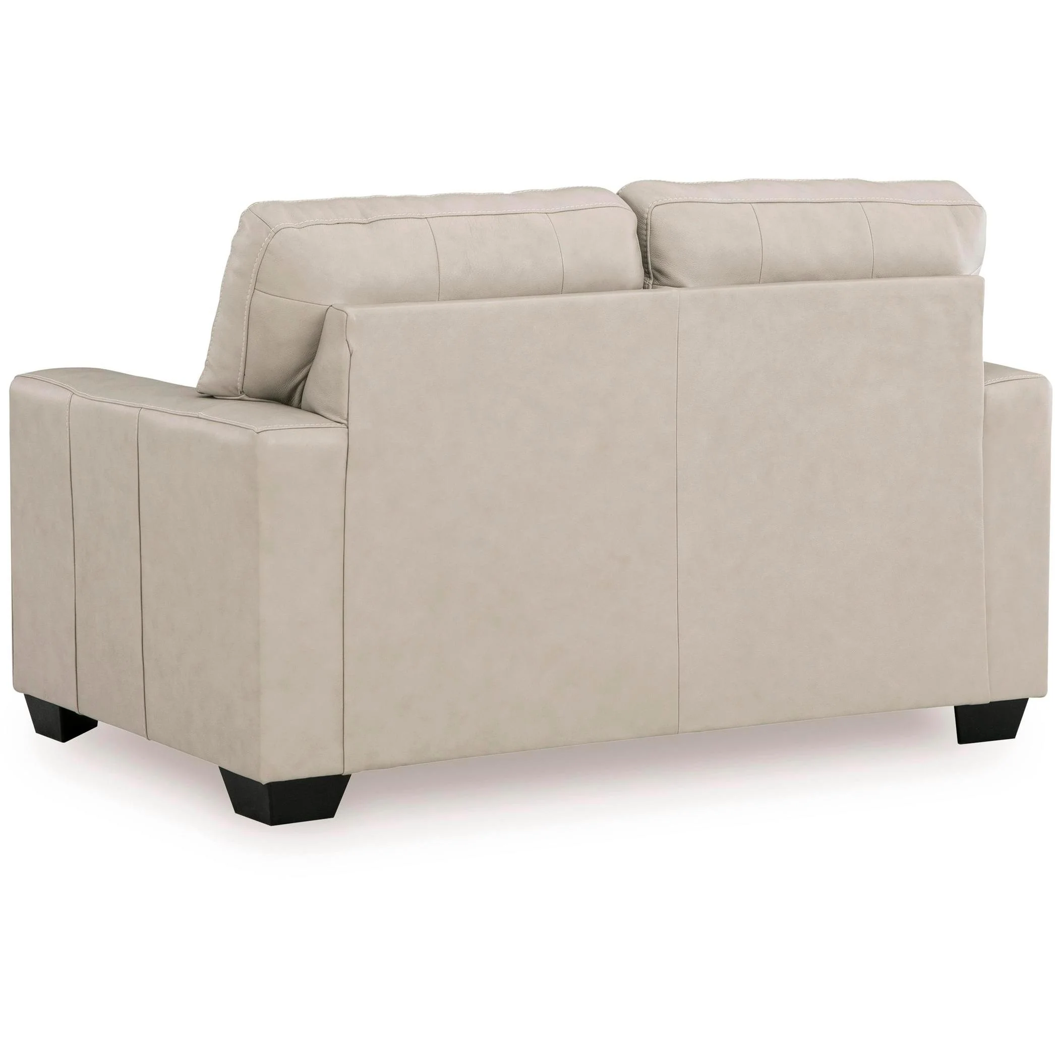 Signature Design by Ashley Santorine Stationary Leather Match Loveseat 2170835C - Image 3